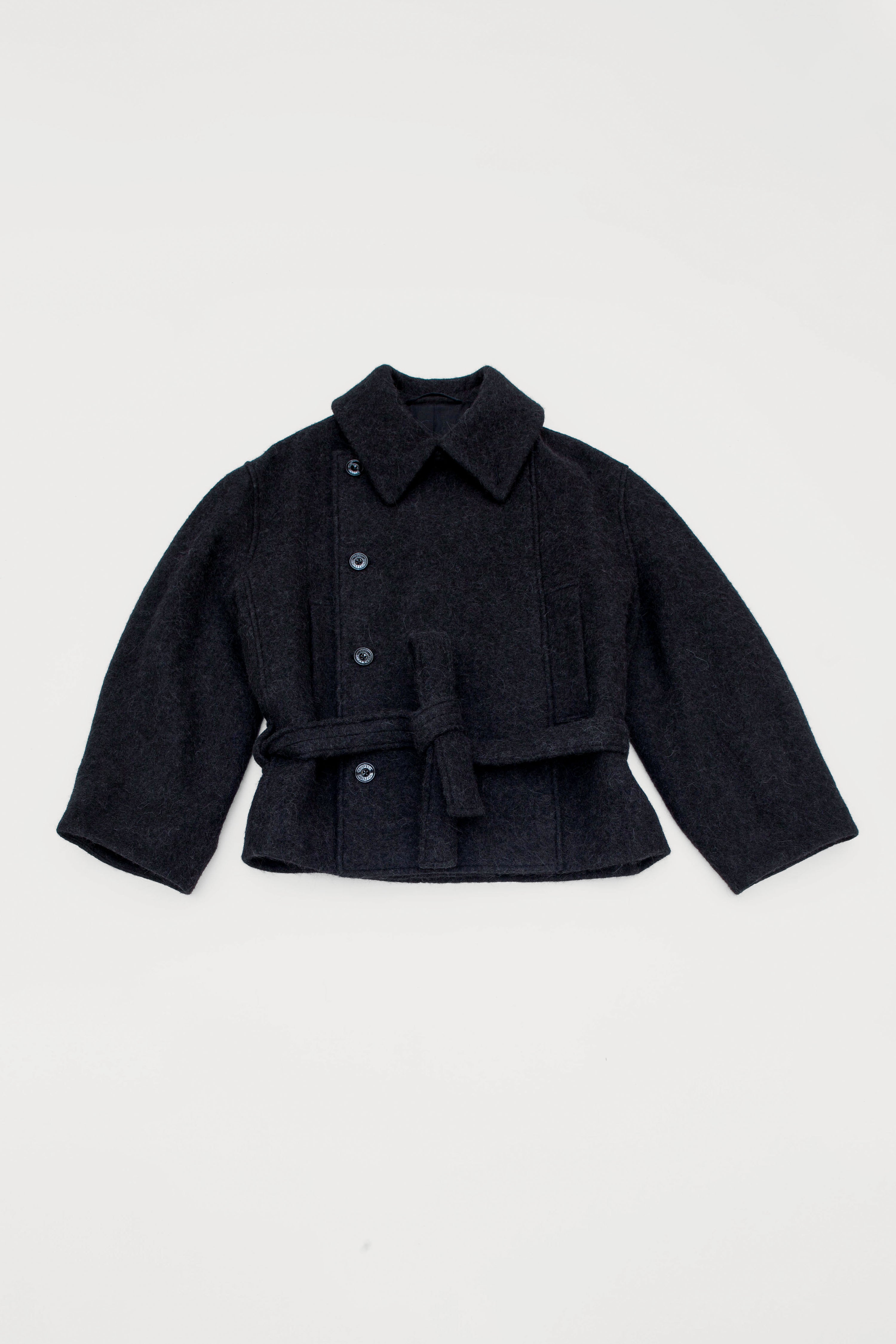 ASYMMETRICAL WOOL JACKET - SOLD OUT