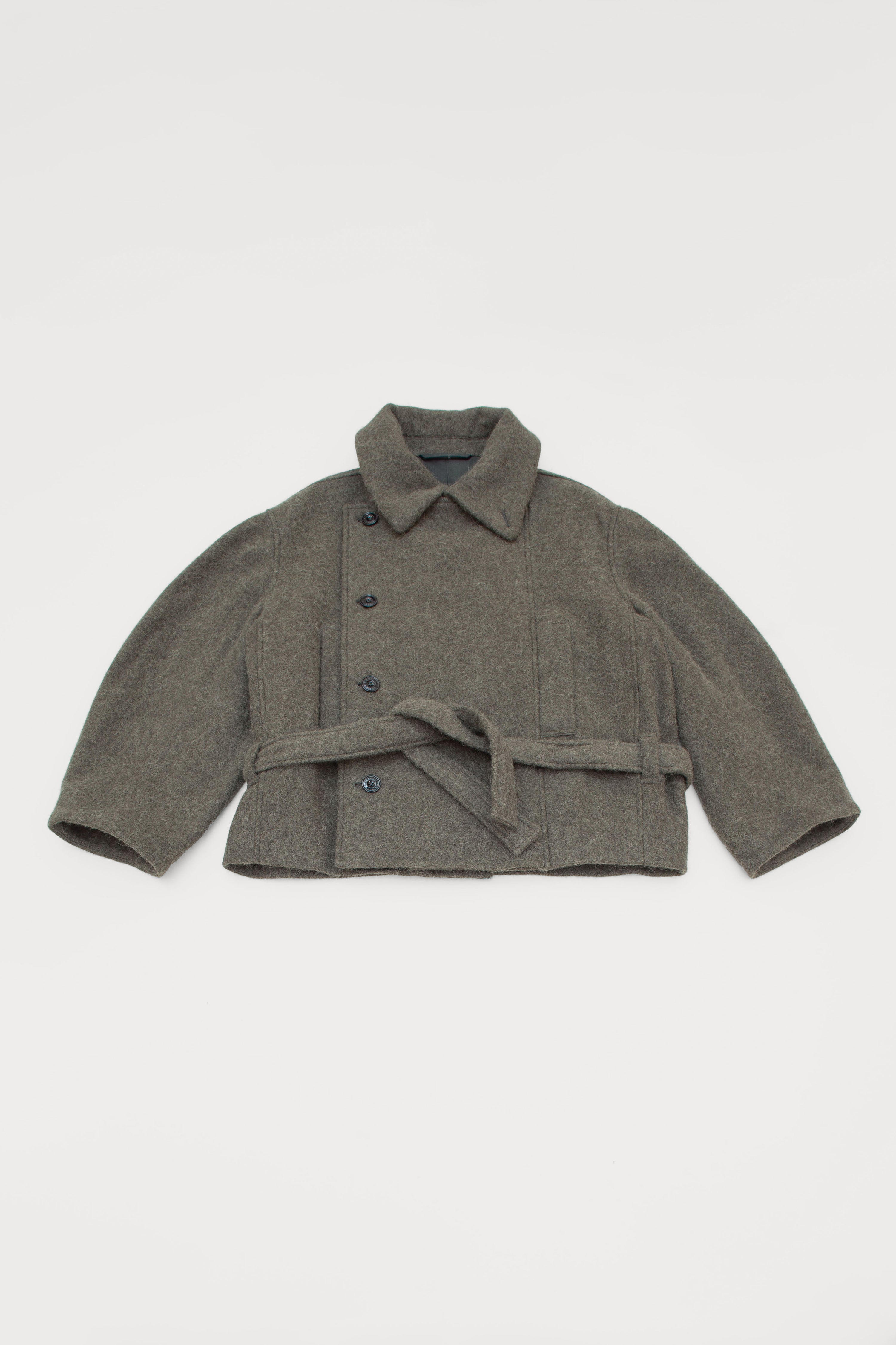 ASYMMETRICAL WOOL JACKET