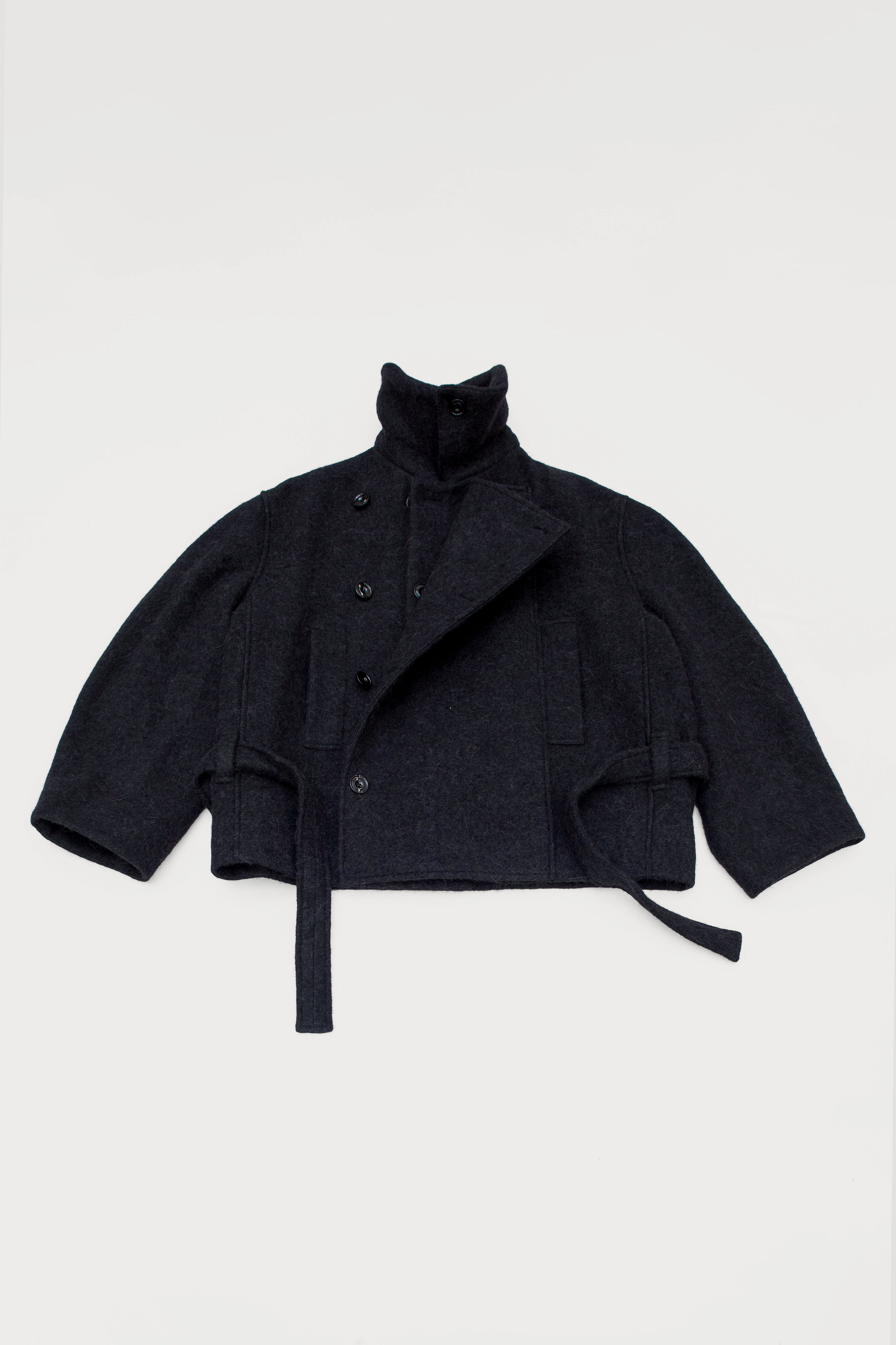 ASYMMETRICAL WOOL JACKET - SOLD OUT