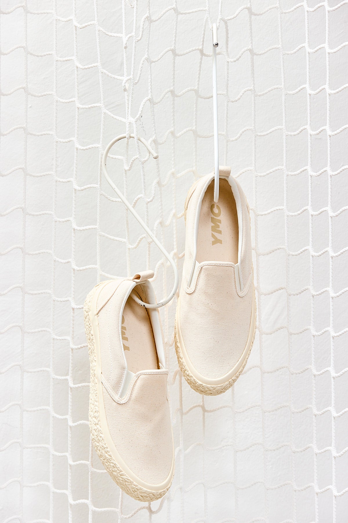 SLIP ON TRAINERS OFF WHITE