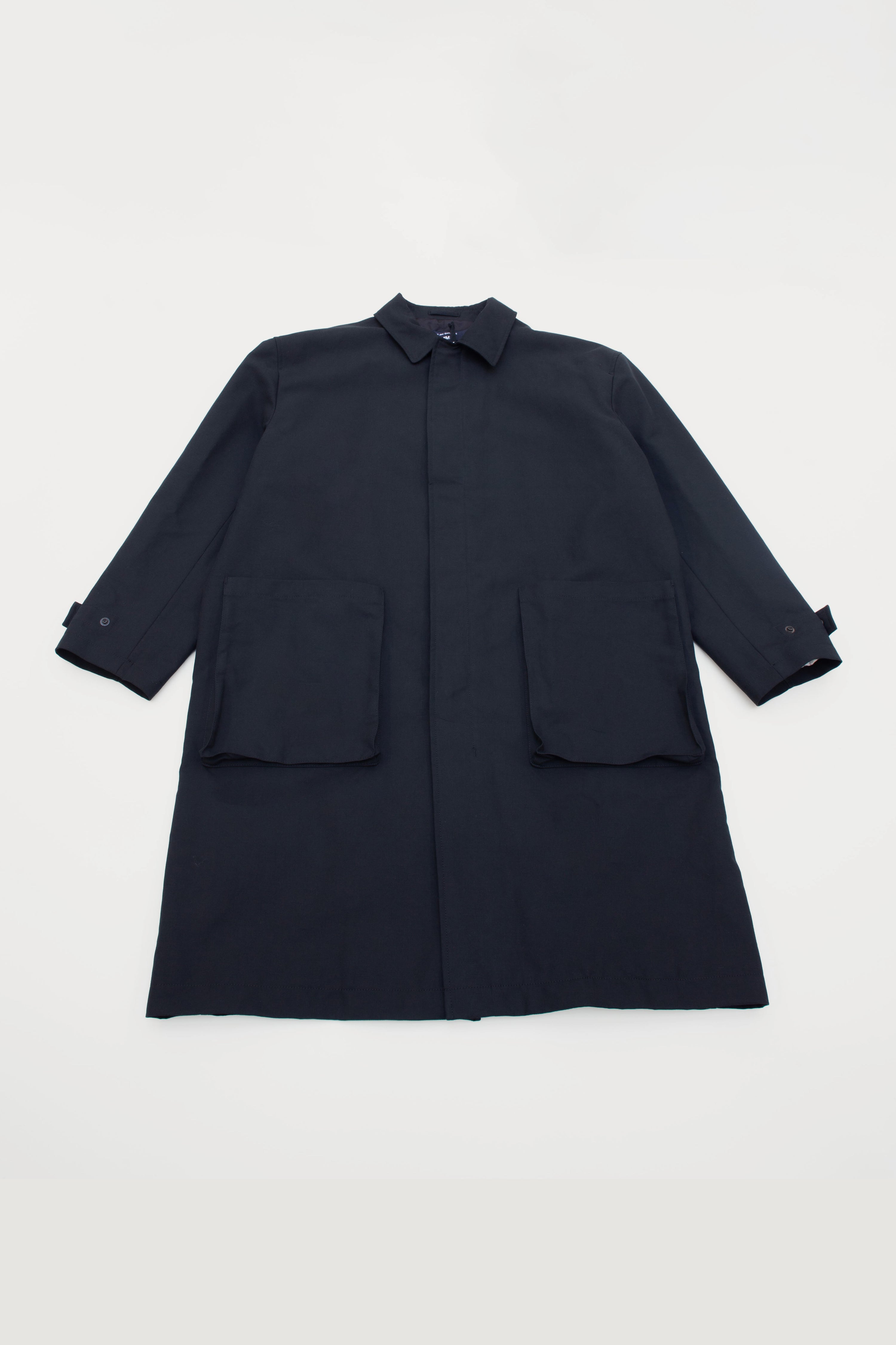 BLACK COTTON COAT