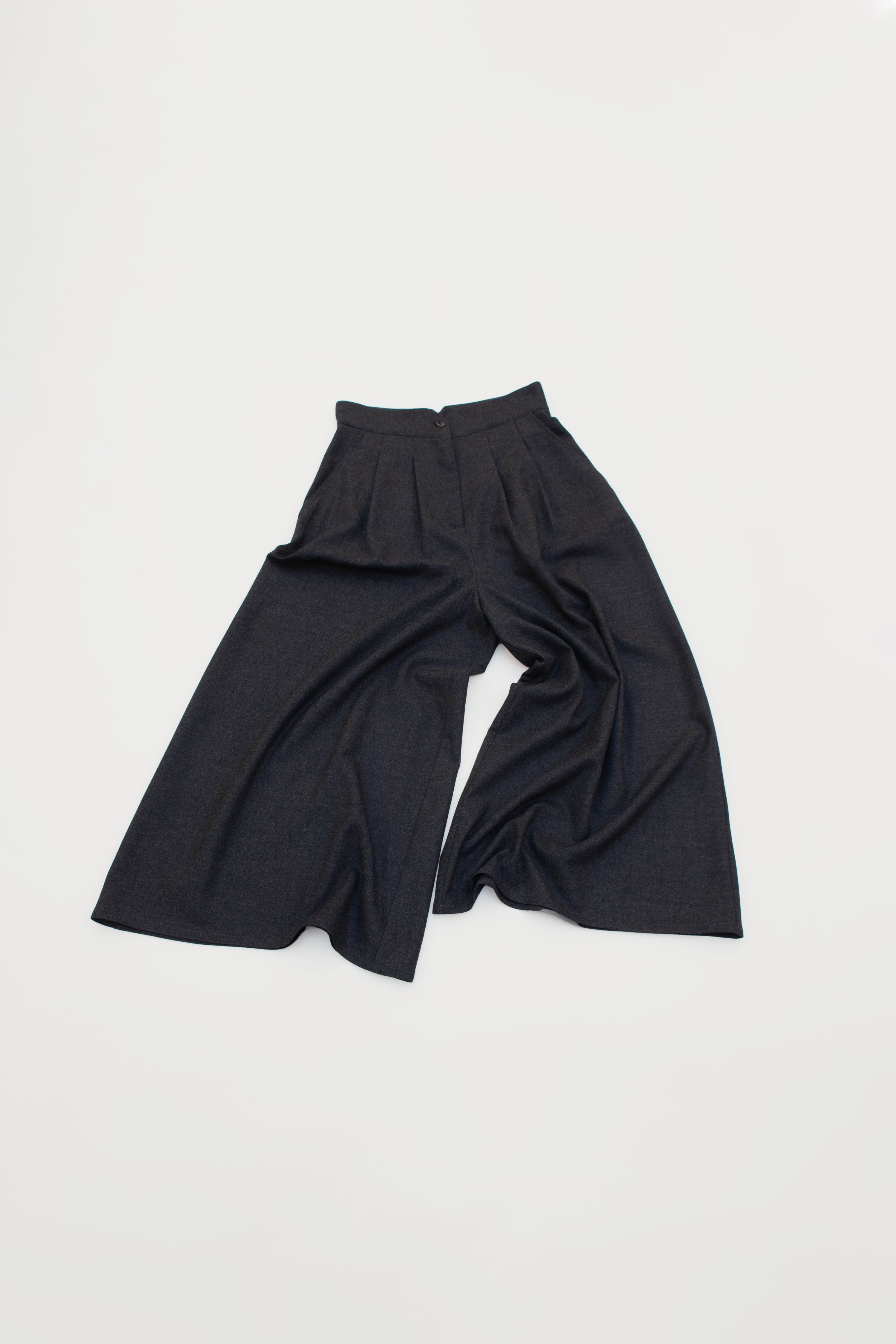 HIGH WAIST PANTS FLANNEL