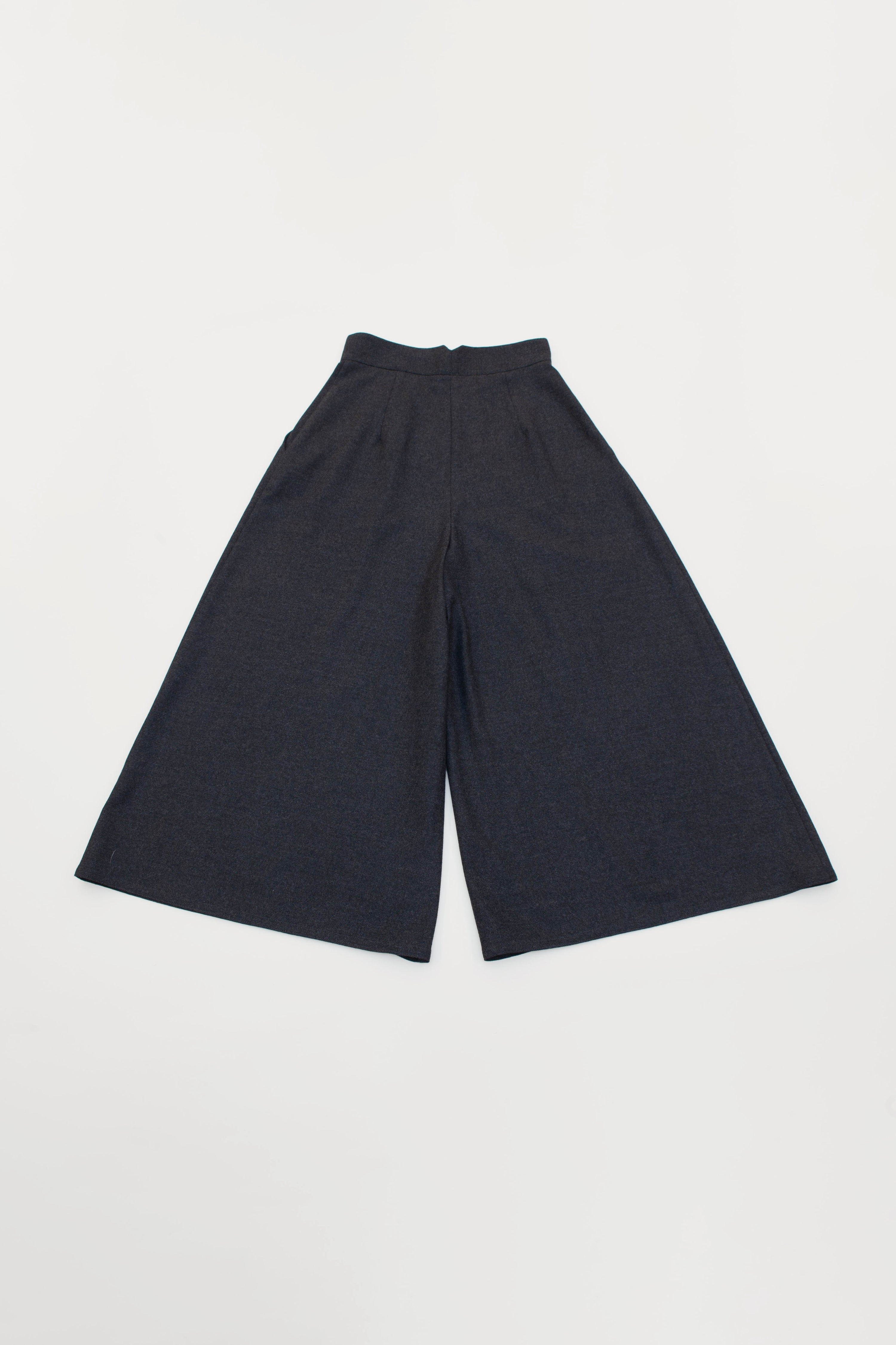 HIGH WAIST PANTS FLANNEL