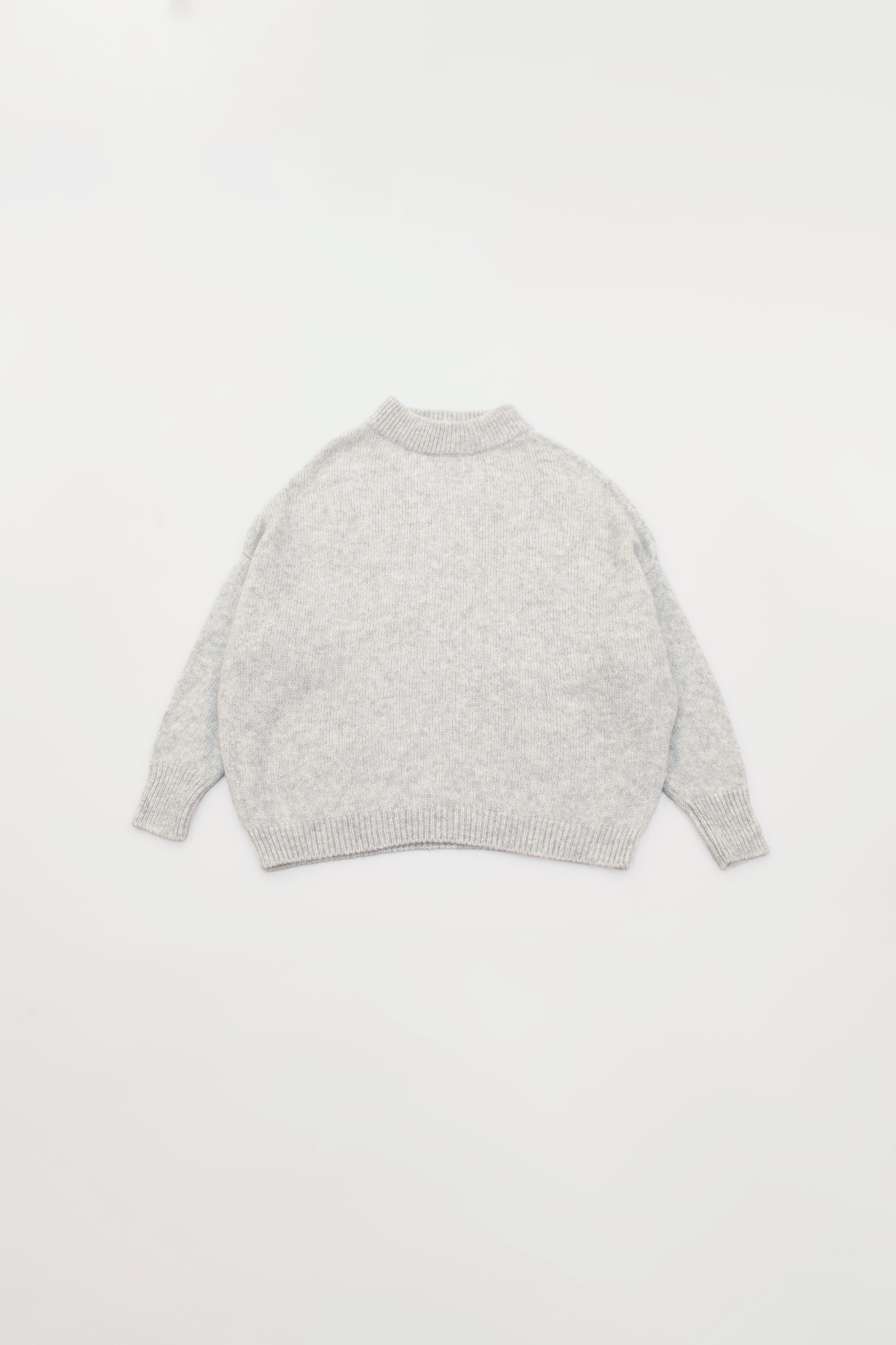 CREW NECK KIMONO SLEEVE SWEATER