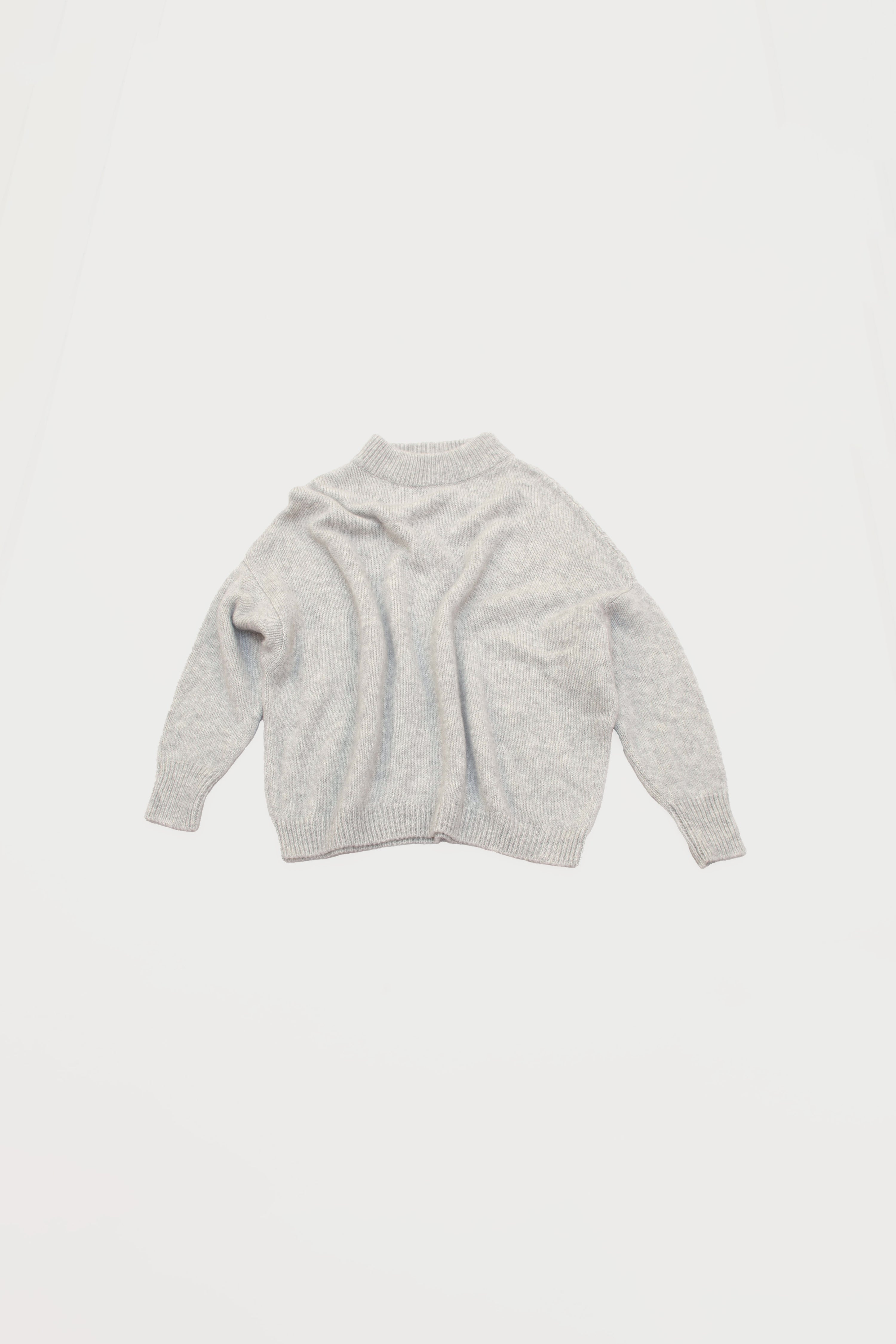 CREW NECK KIMONO SLEEVE SWEATER