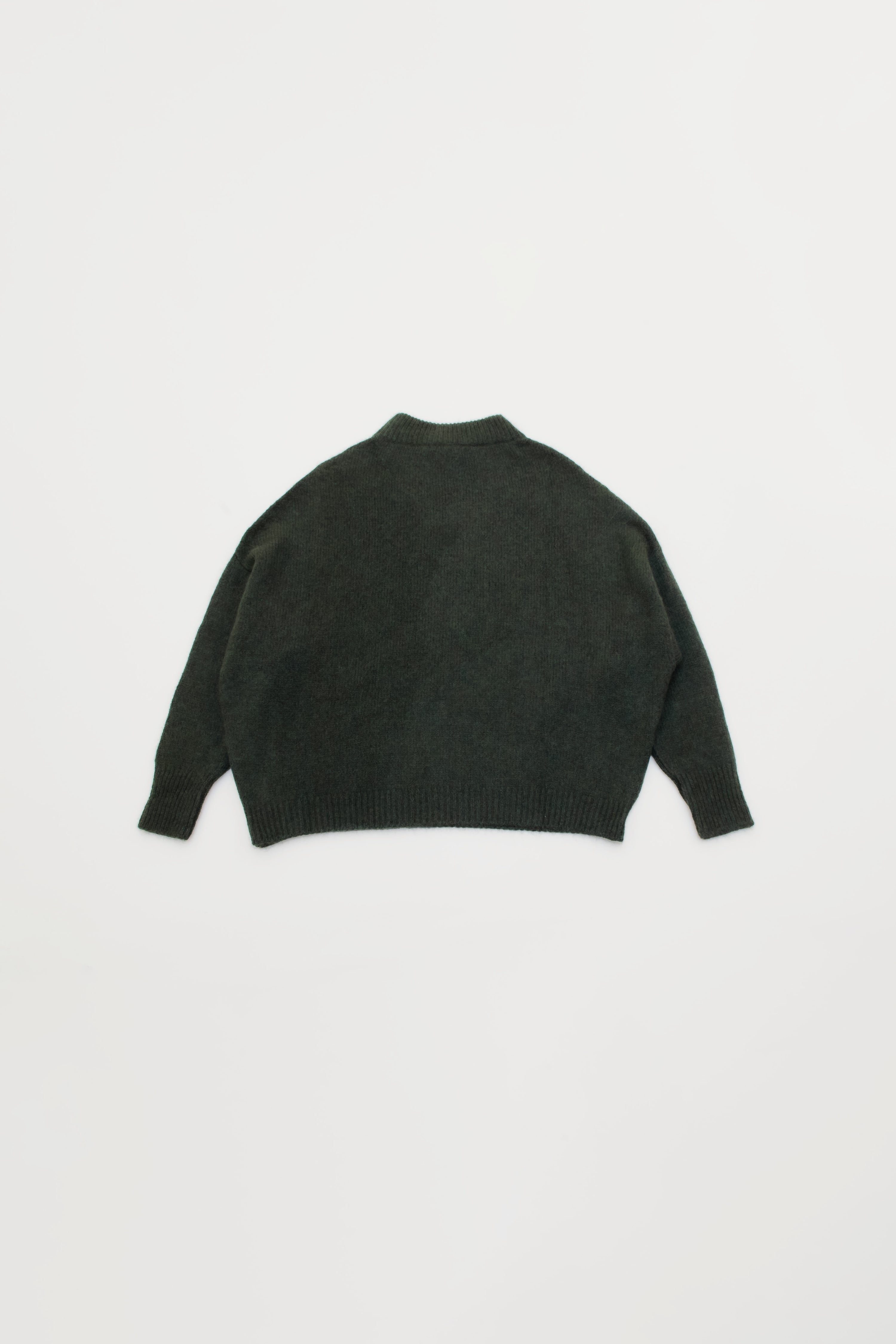 CREW NECK KIMONO SLEEVE SWEATER