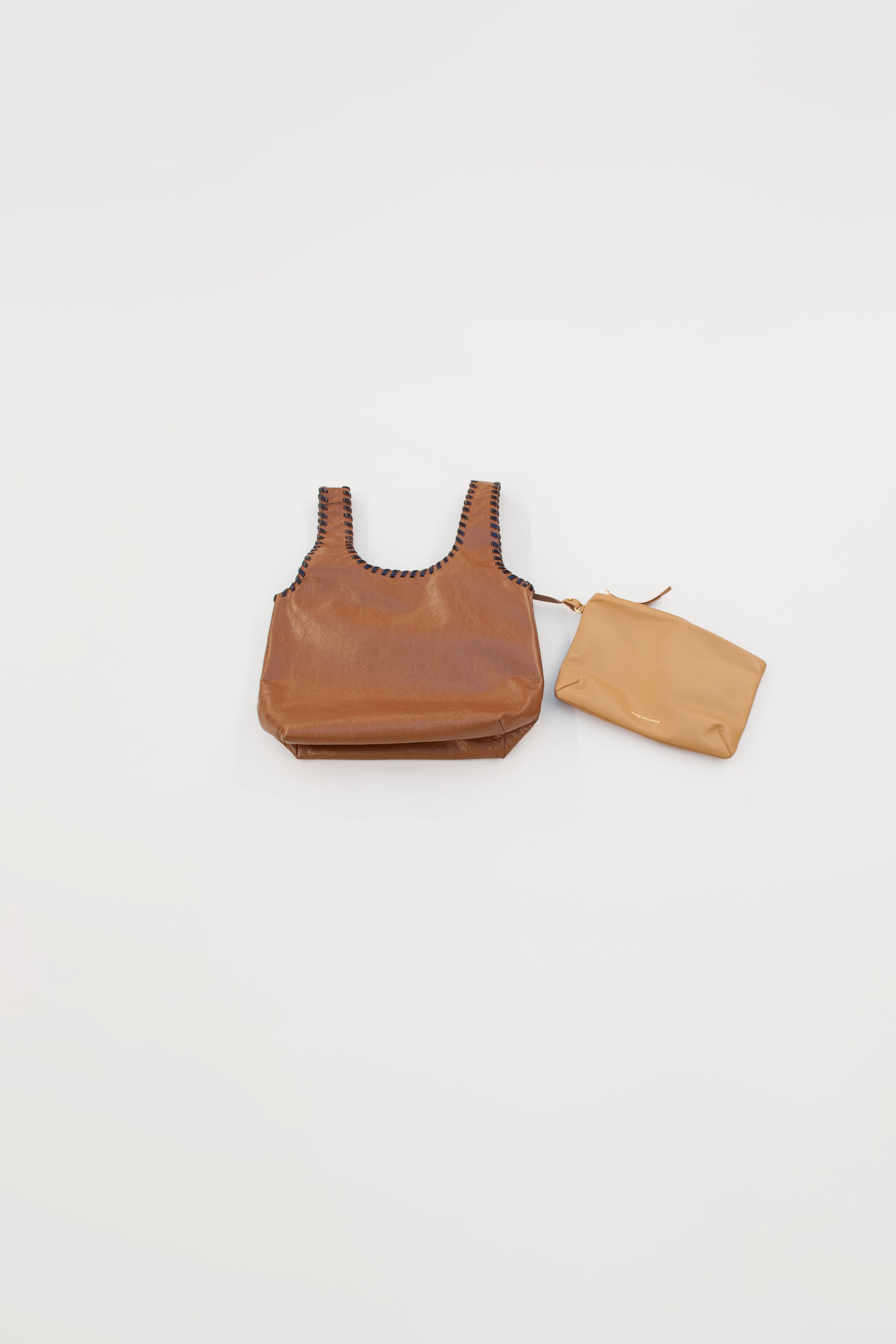 TAN LEATHER BAG