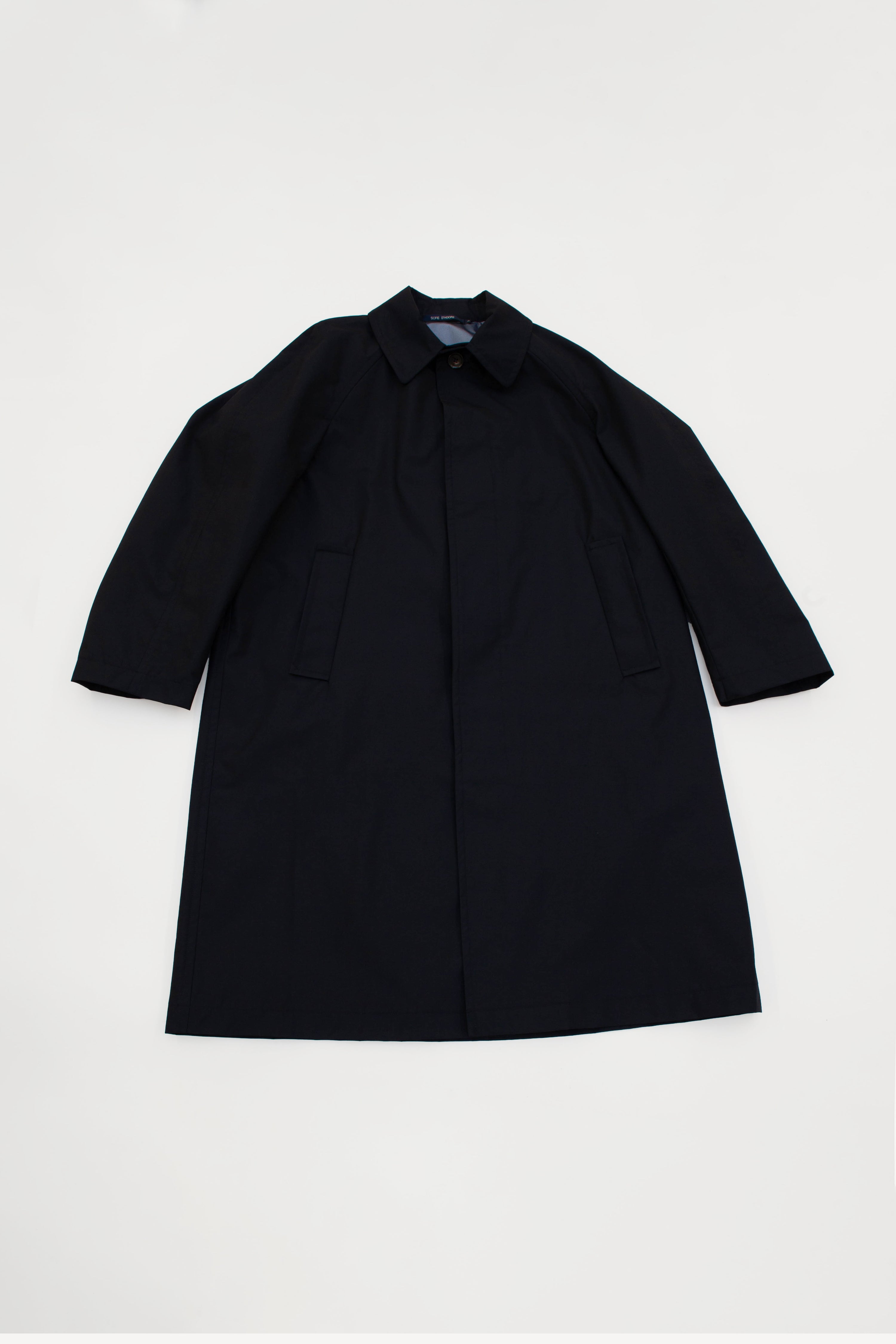 CURTIS TRENCH COAT BLACK