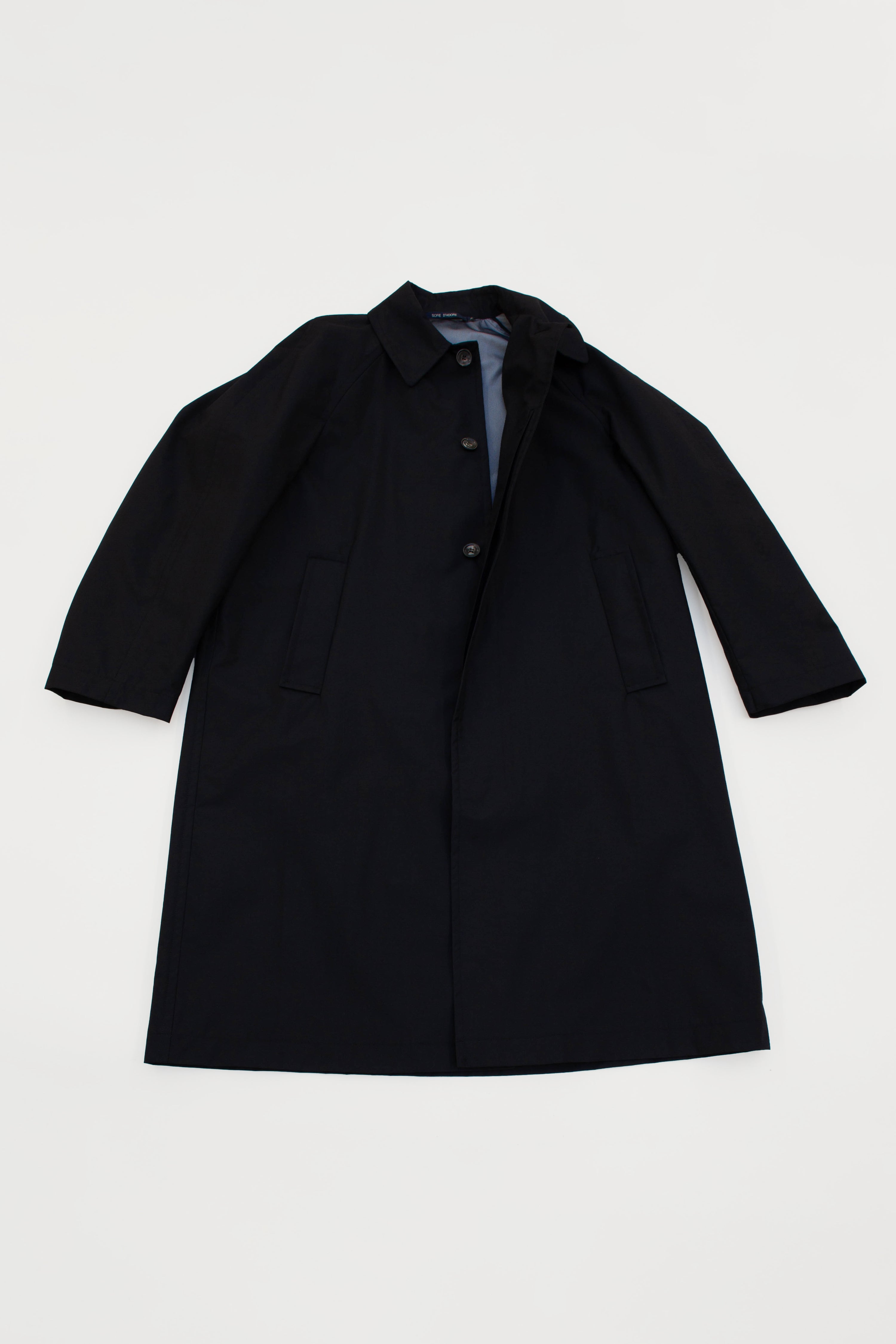 CURTIS TRENCH COAT BLACK