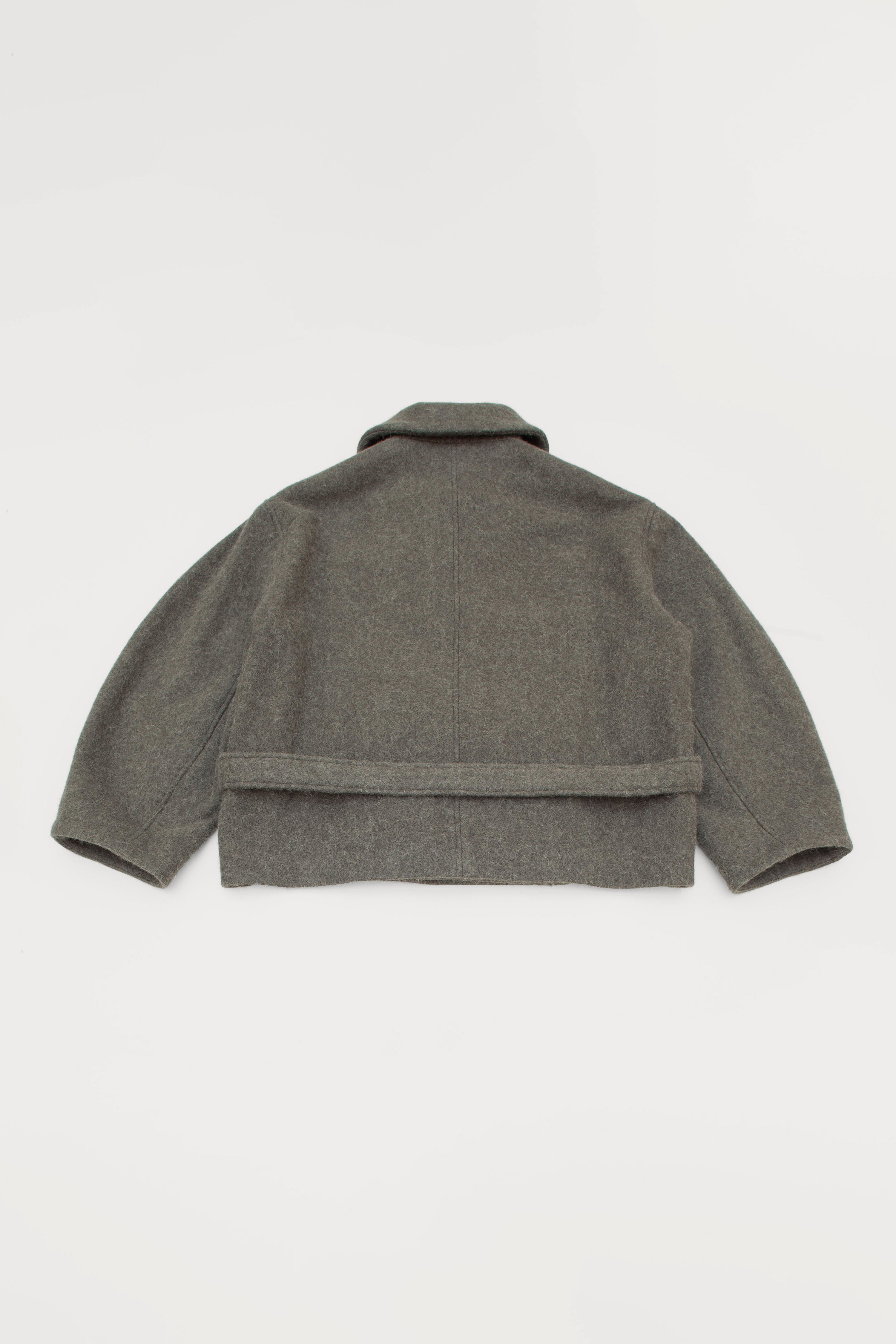 ASYMMETRICAL WOOL JACKET