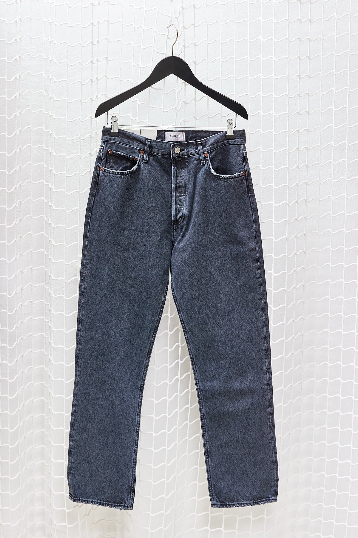 90's PINCH WAIST HIGH RISE BLACKTEA