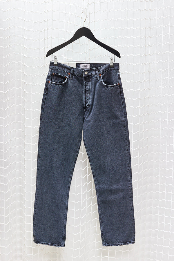 Blacktea 90ies Pinchwaist Highrise Straight Jean