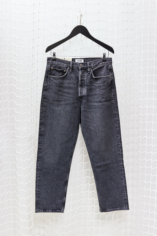 Paddox 90ies Crop Midrise Loose Straight Jean