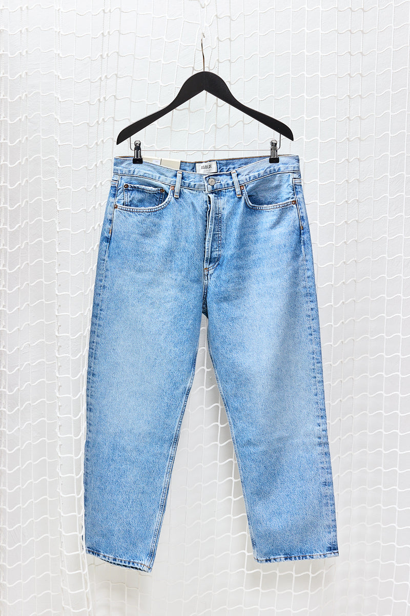 Pass 90ies Crop Midrise Loose Straight Jean