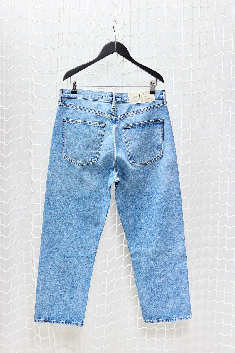 Pass 90ies Crop Midrise Loose Straight Jean