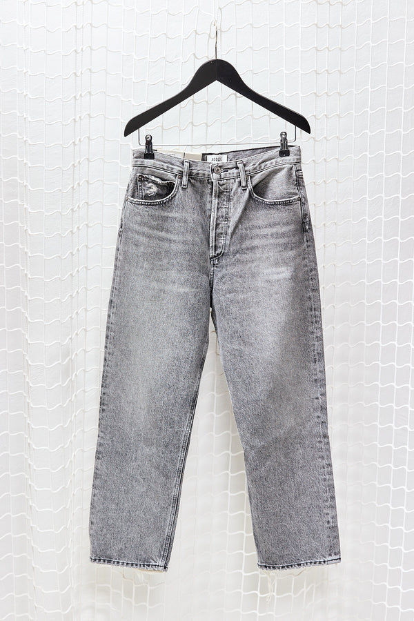 Tri 90ies Crop Midrise Loose Straight Jean