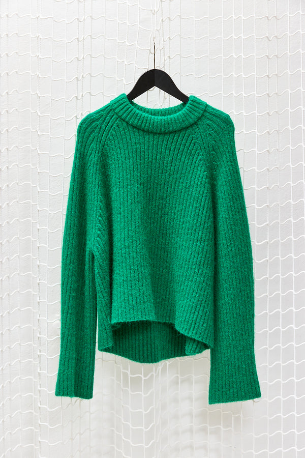 Emerald Green Wool Sweater