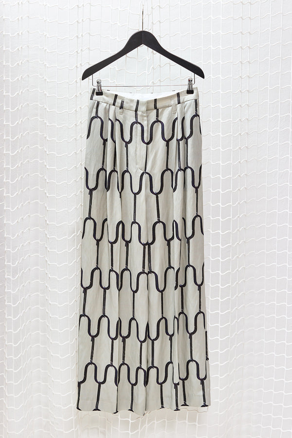 Steel Mesh gray Parise Trousers