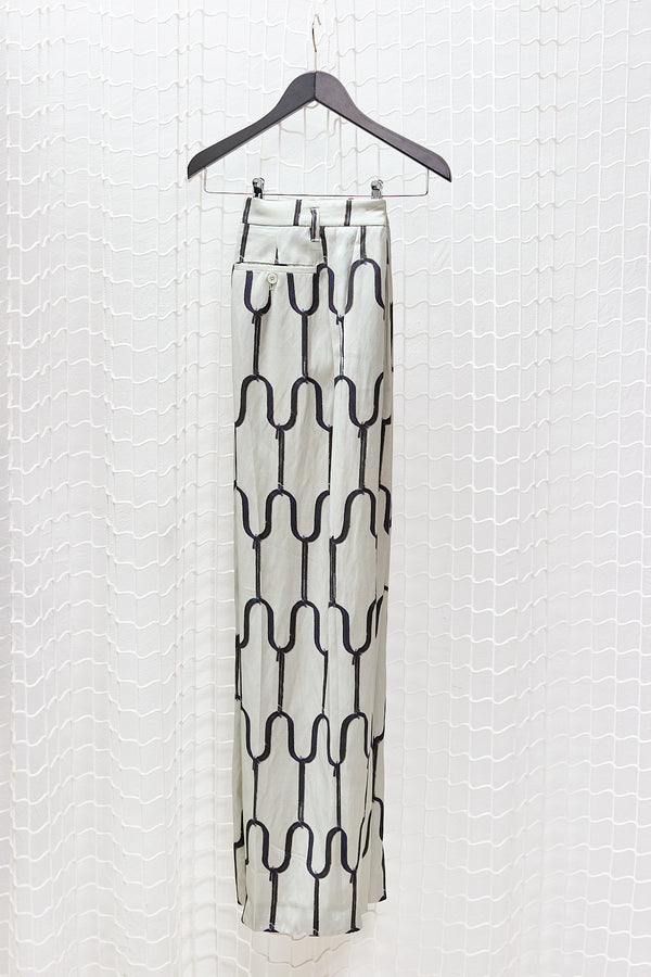 Steel Mesh gray Parise Trousers