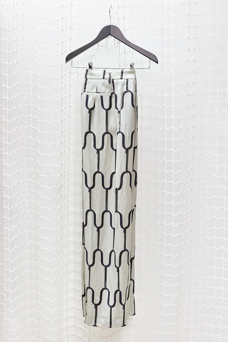 Steel Mesh gray Parise Trousers