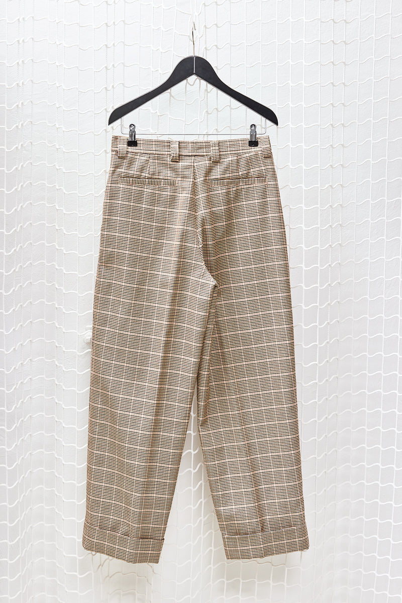 Pakora Checkered Cotton Pants