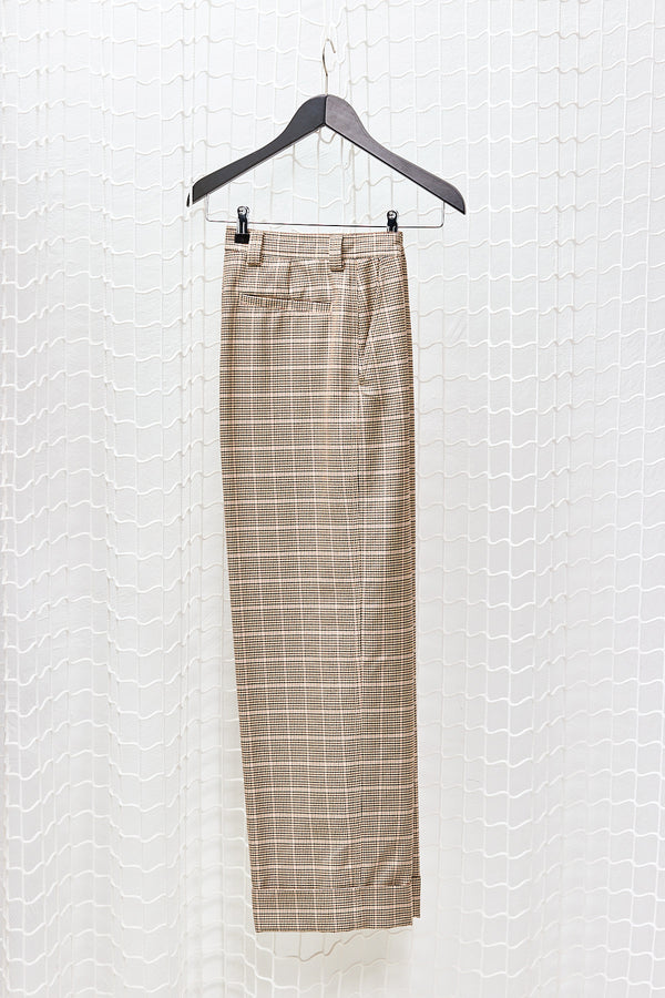 Pakora Checkered Cotton Pants