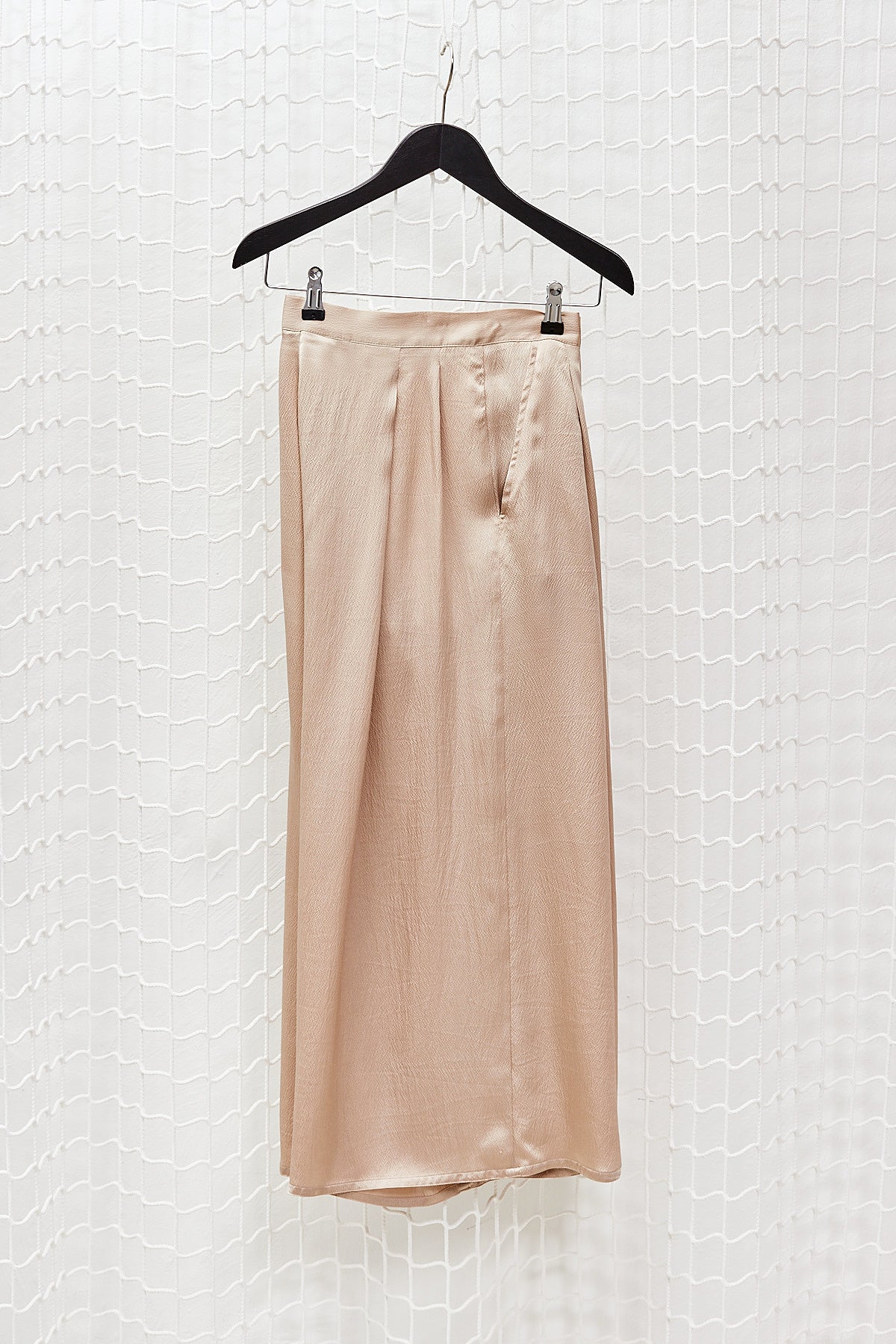 Silk Flare Trousers