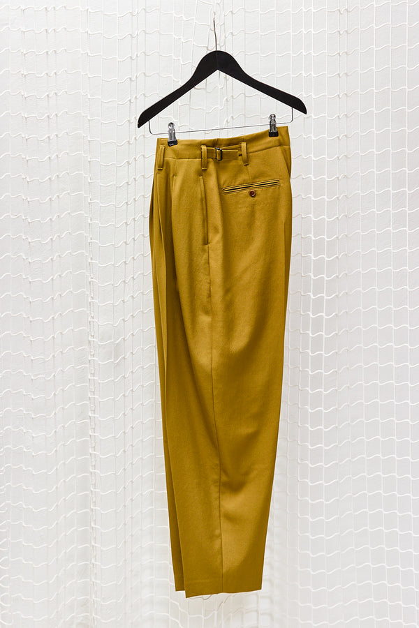 Pistaccio Pleated Trousers