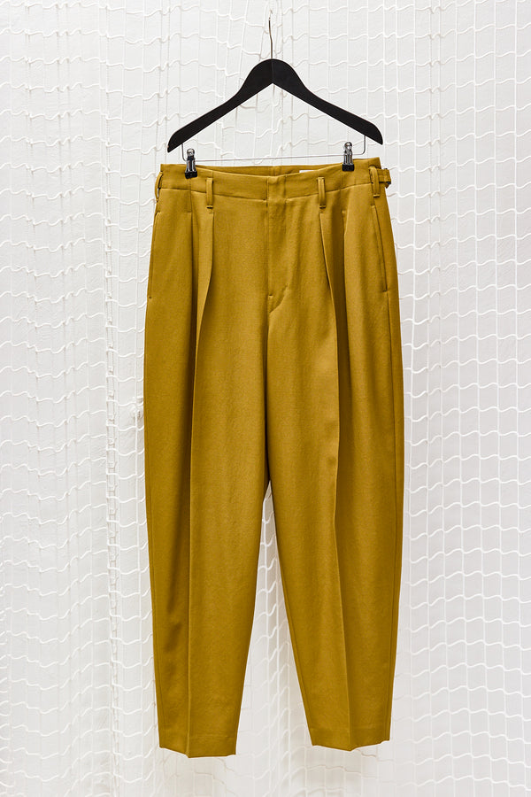 Pistaccio Pleated Trousers