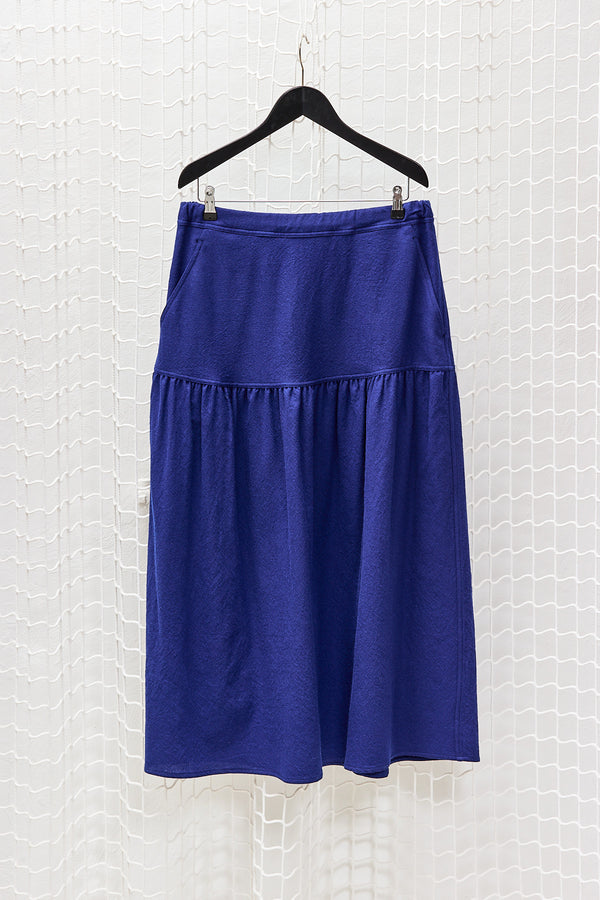 Blue Woolen Skirt