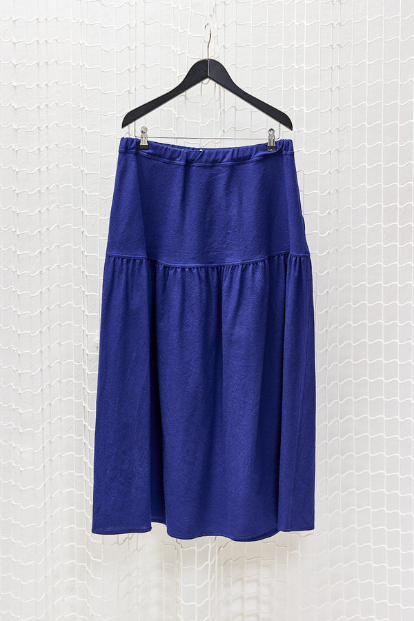 Blue Woolen Skirt