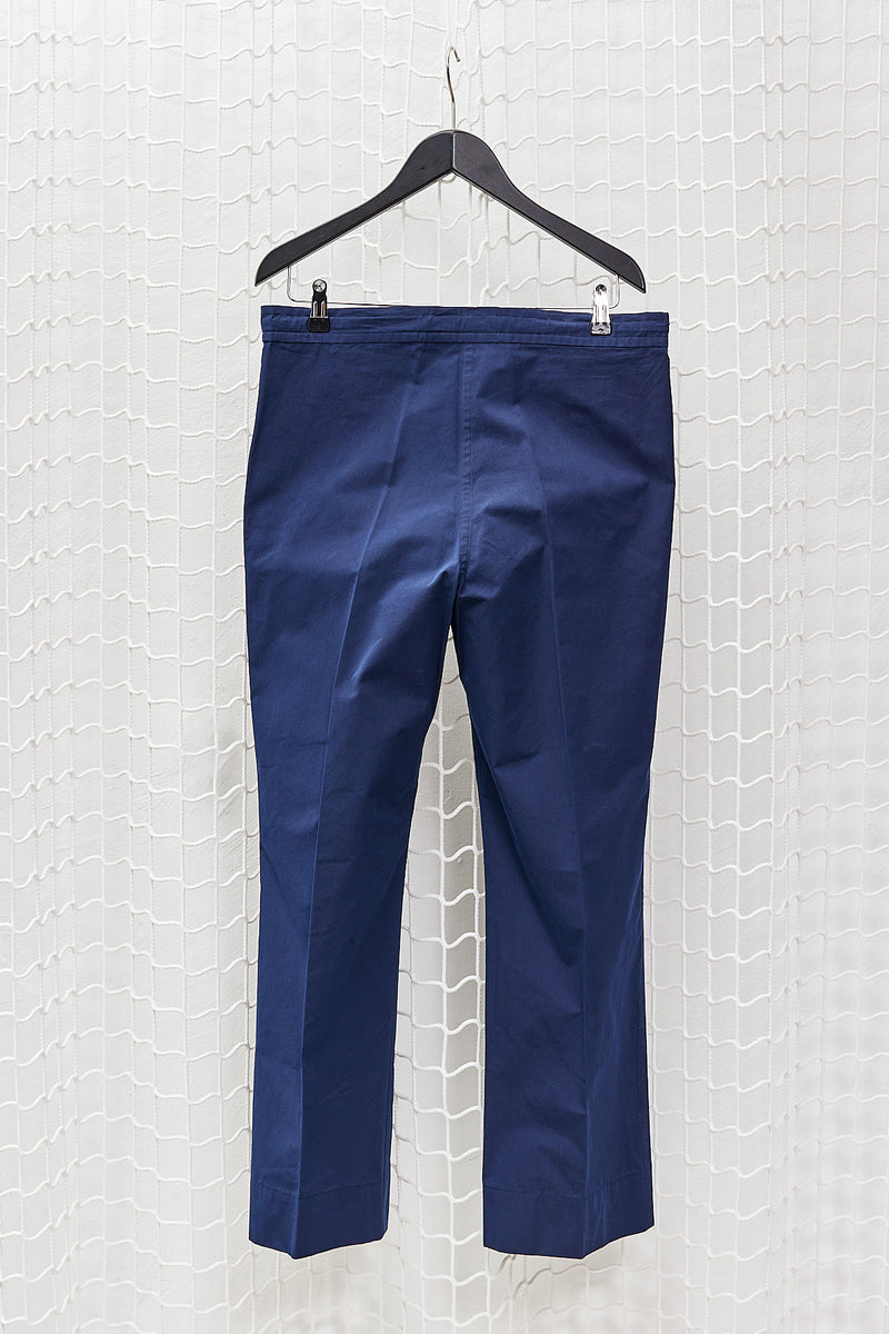 Dark Navy Cotton Pants