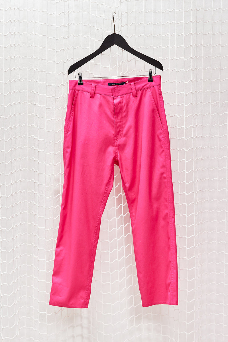 Fuchsie Cotton Pants