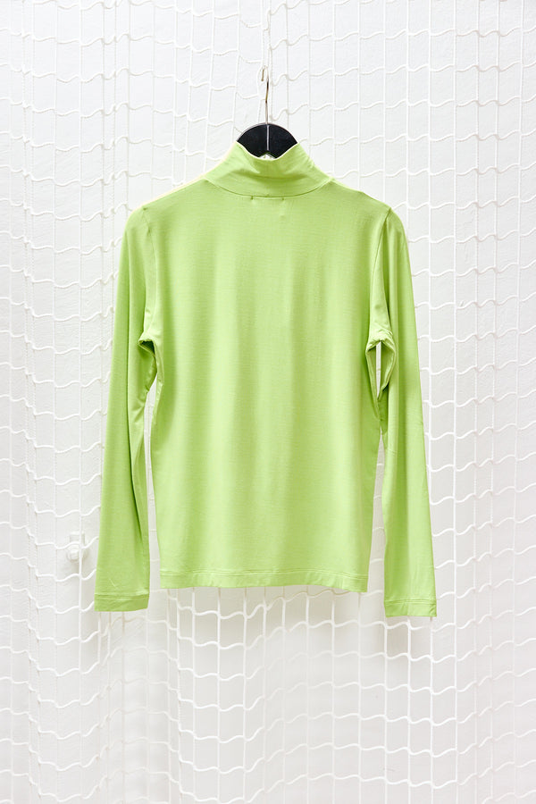 Fresh Green Turtleneck-longsleeve