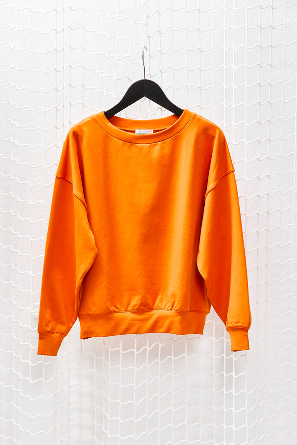 Orange Heavy Jersey Sweater