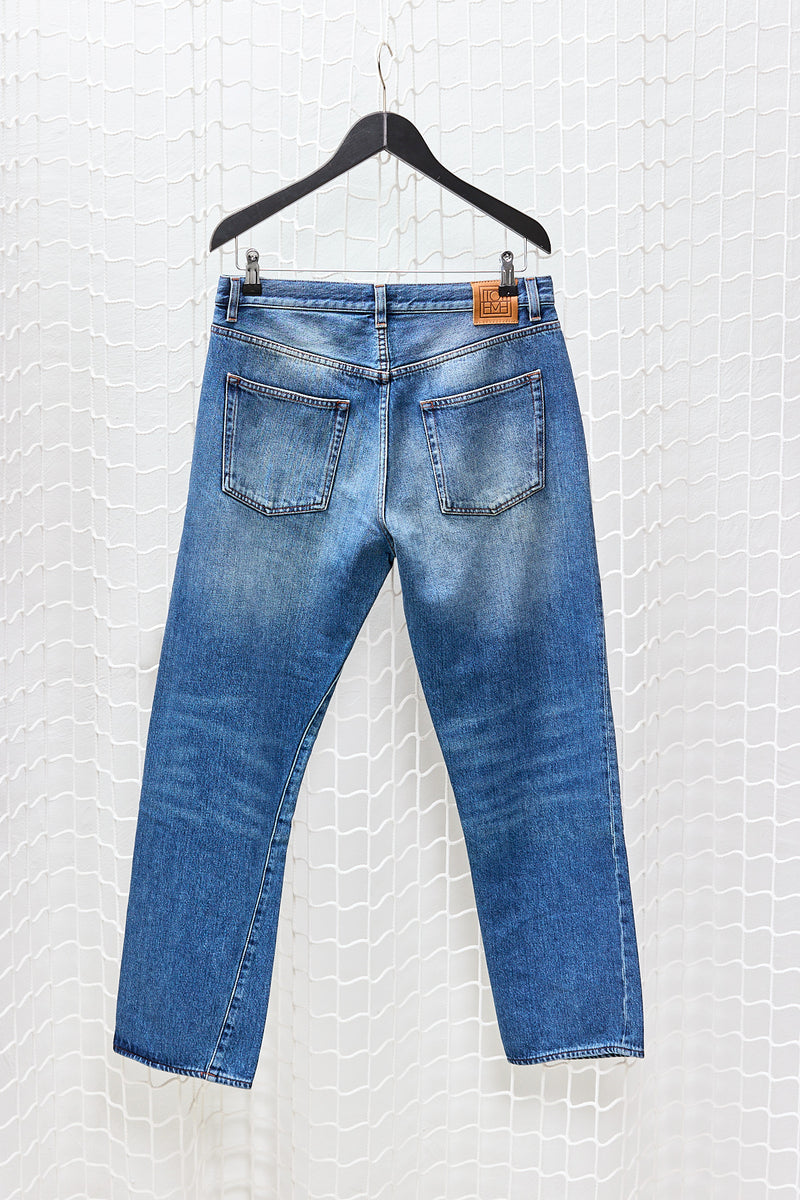 Vintage Fit Washed Blue Twisted