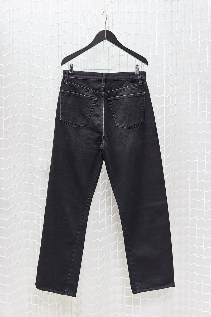 Washed Grey Twisted Jean