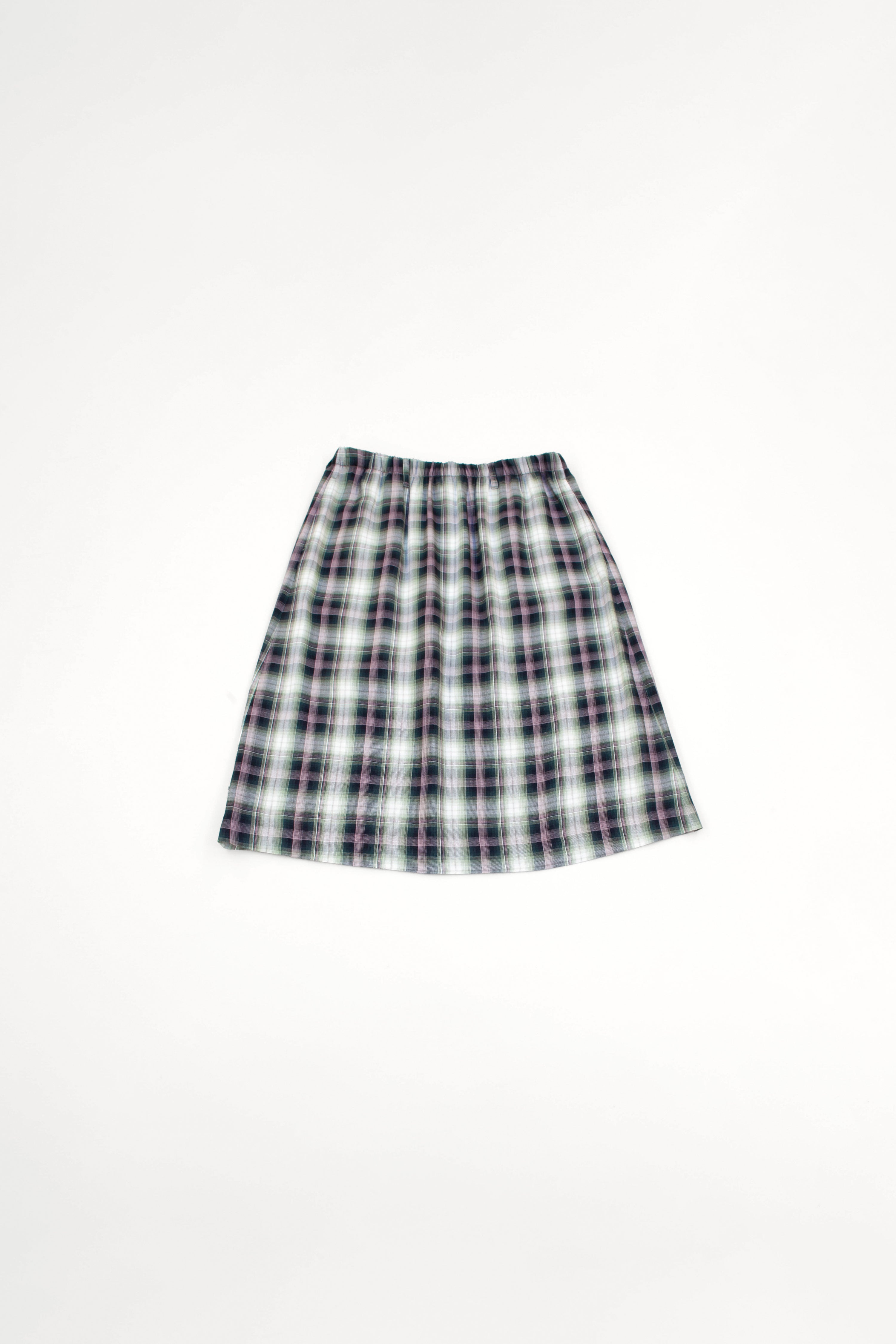 CHECKED SKIRT