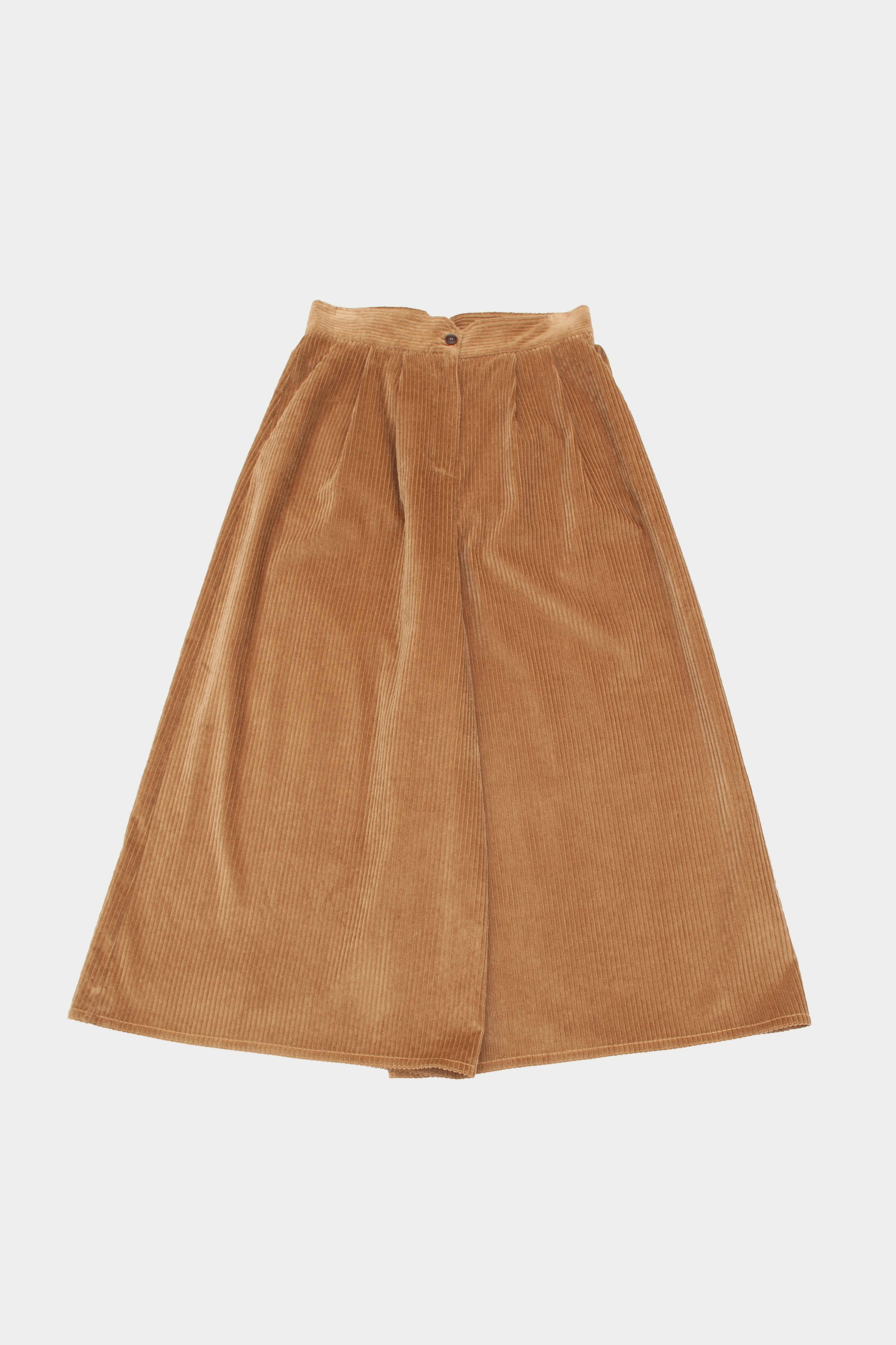 WIDE CORDUROY TROUSERS
