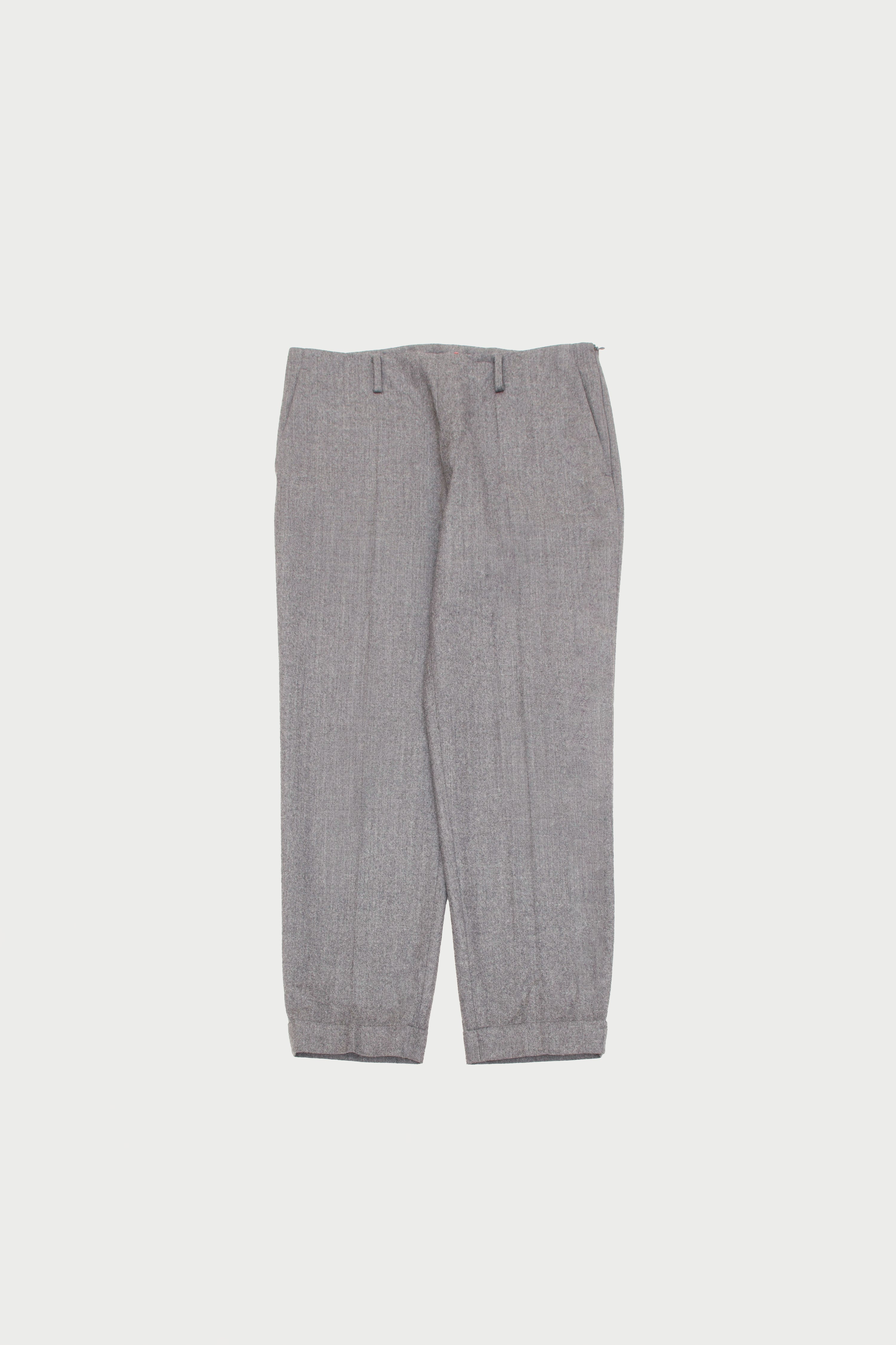 GREY WOOL PANTS