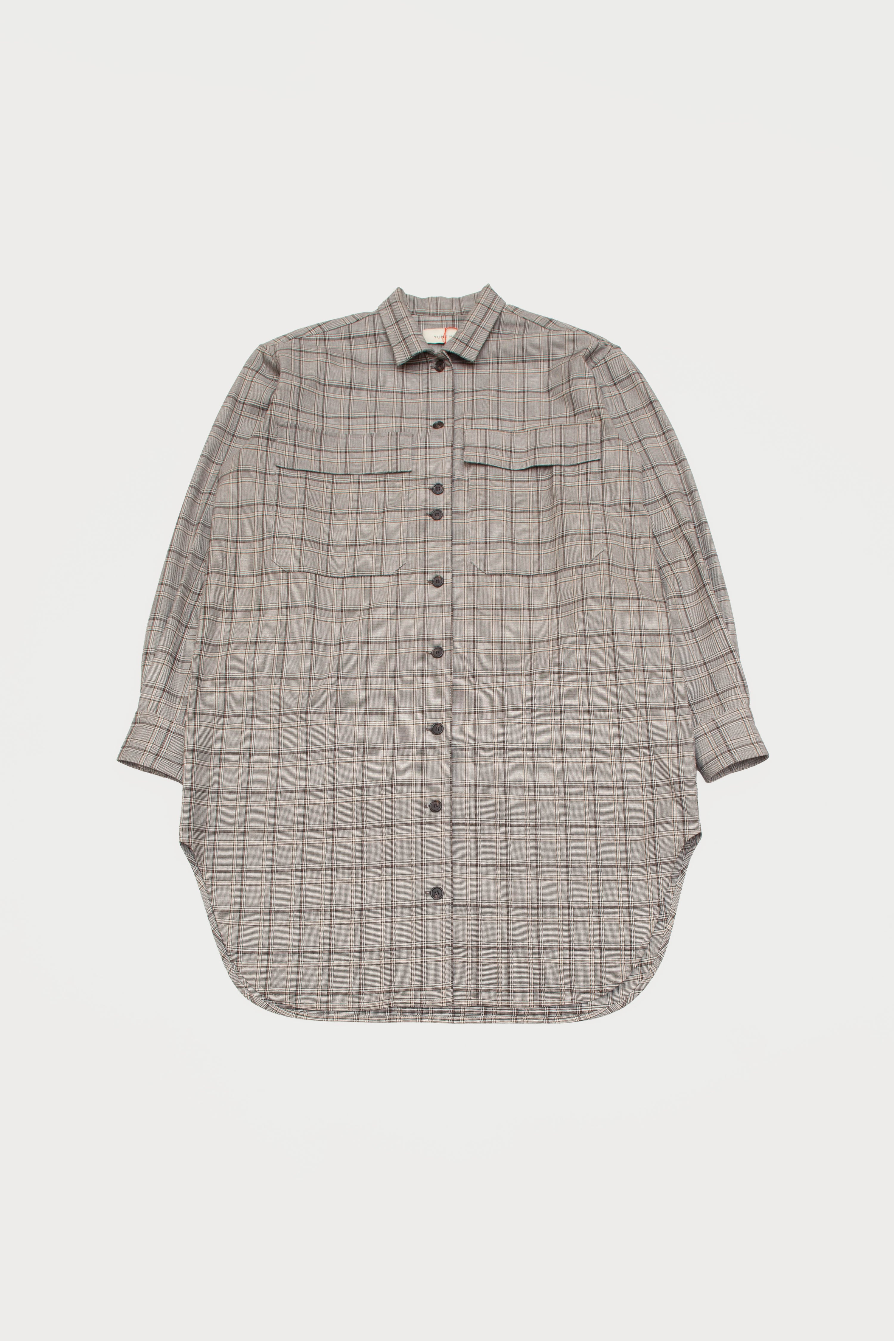 CHECKERED LONG SHIRT