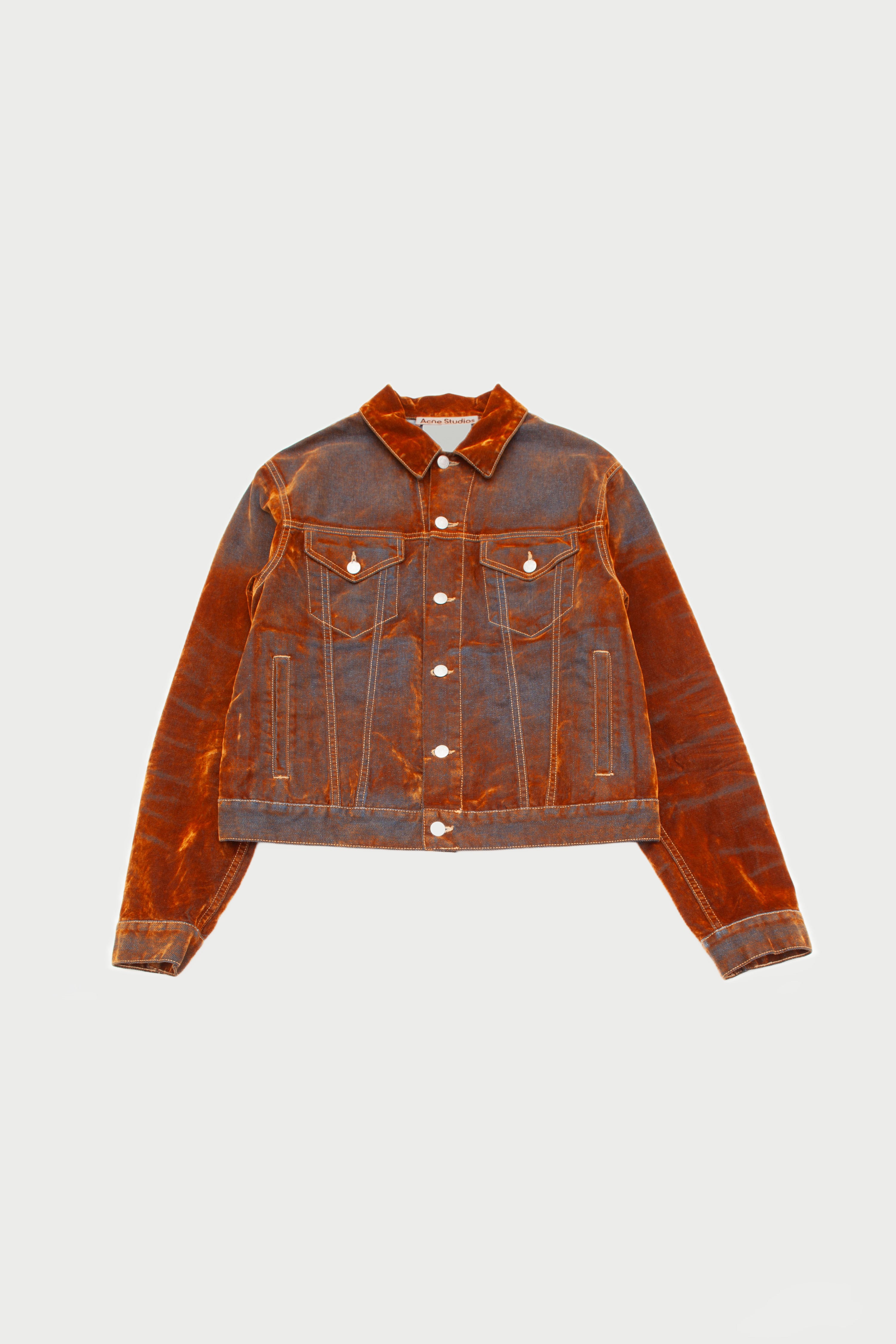 VELVET DENIM JACKET
