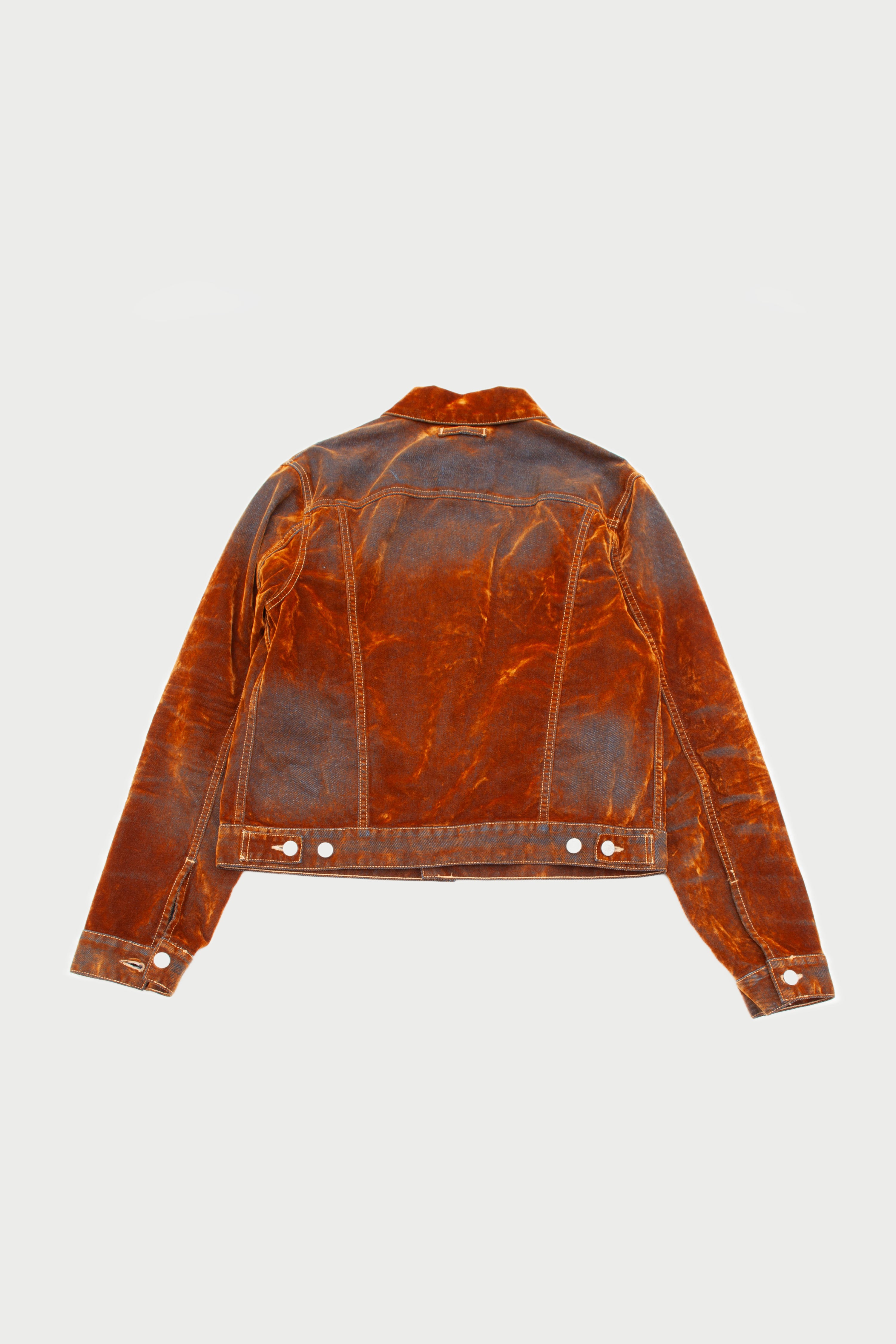 VELVET DENIM JACKET