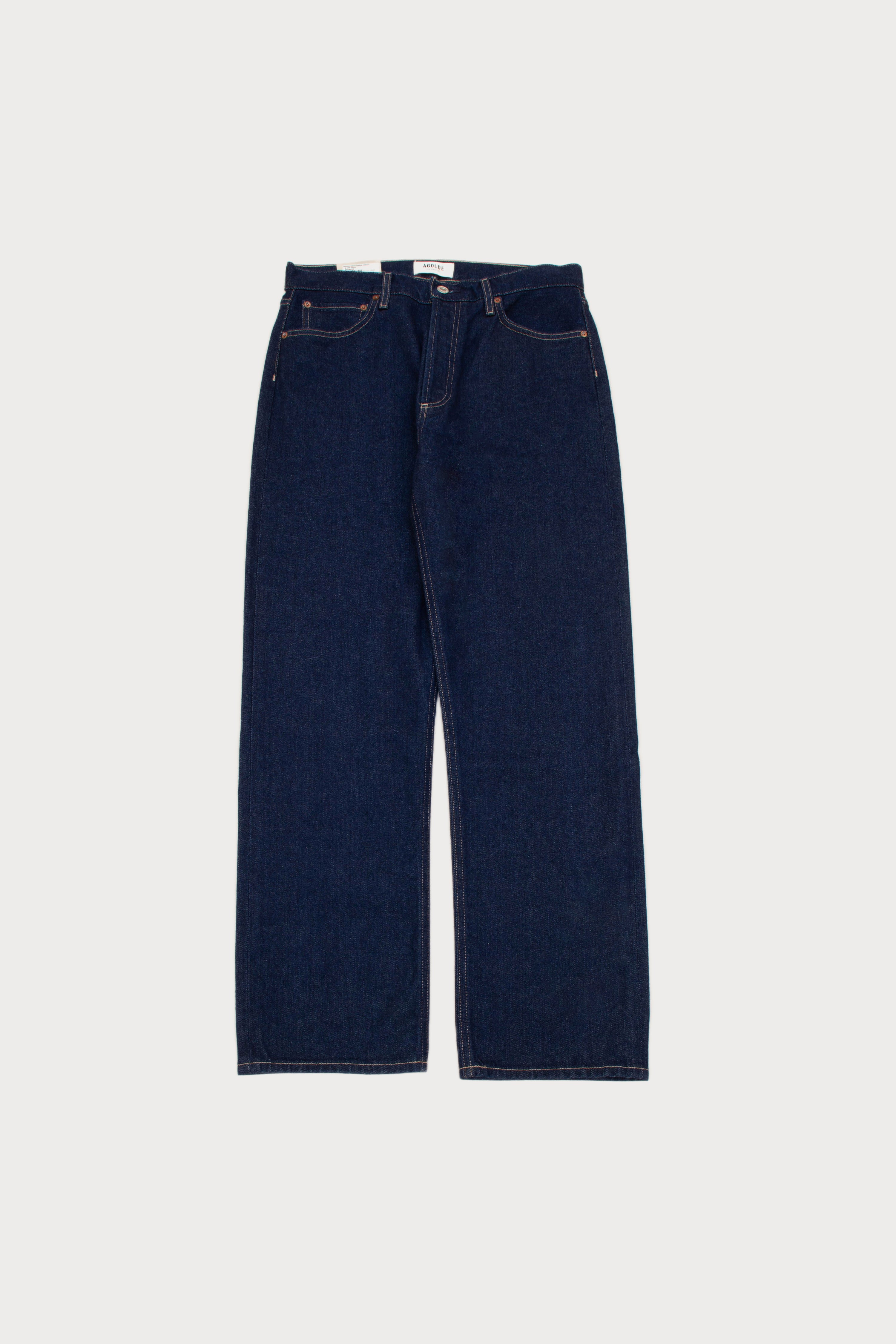90'S PINCH WAIST HIGH RISE STRAIGHT