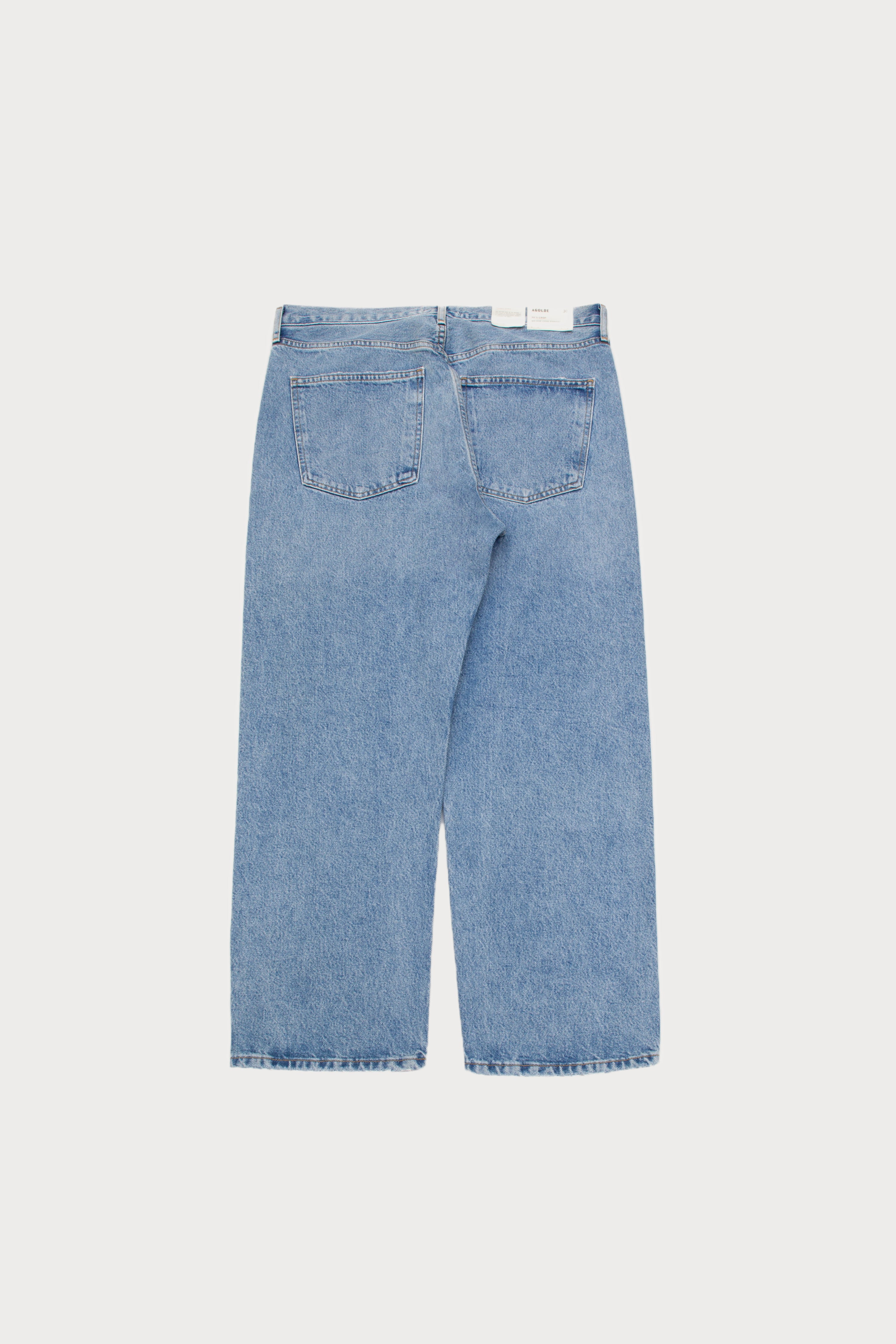 90'S CROP MID RISE LOOSE STRAIGHT