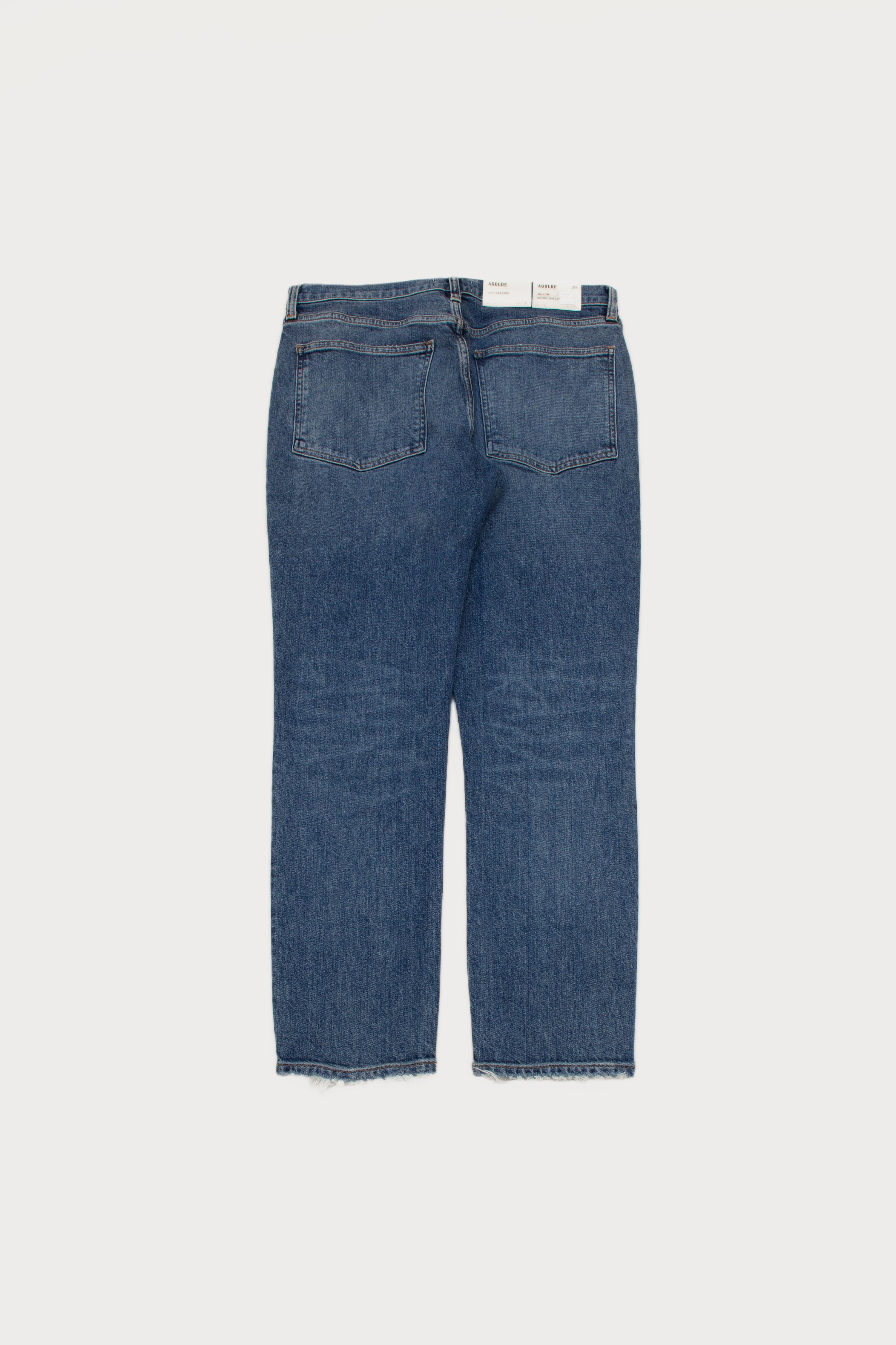 WILLOW MID RISE SLIM CROP