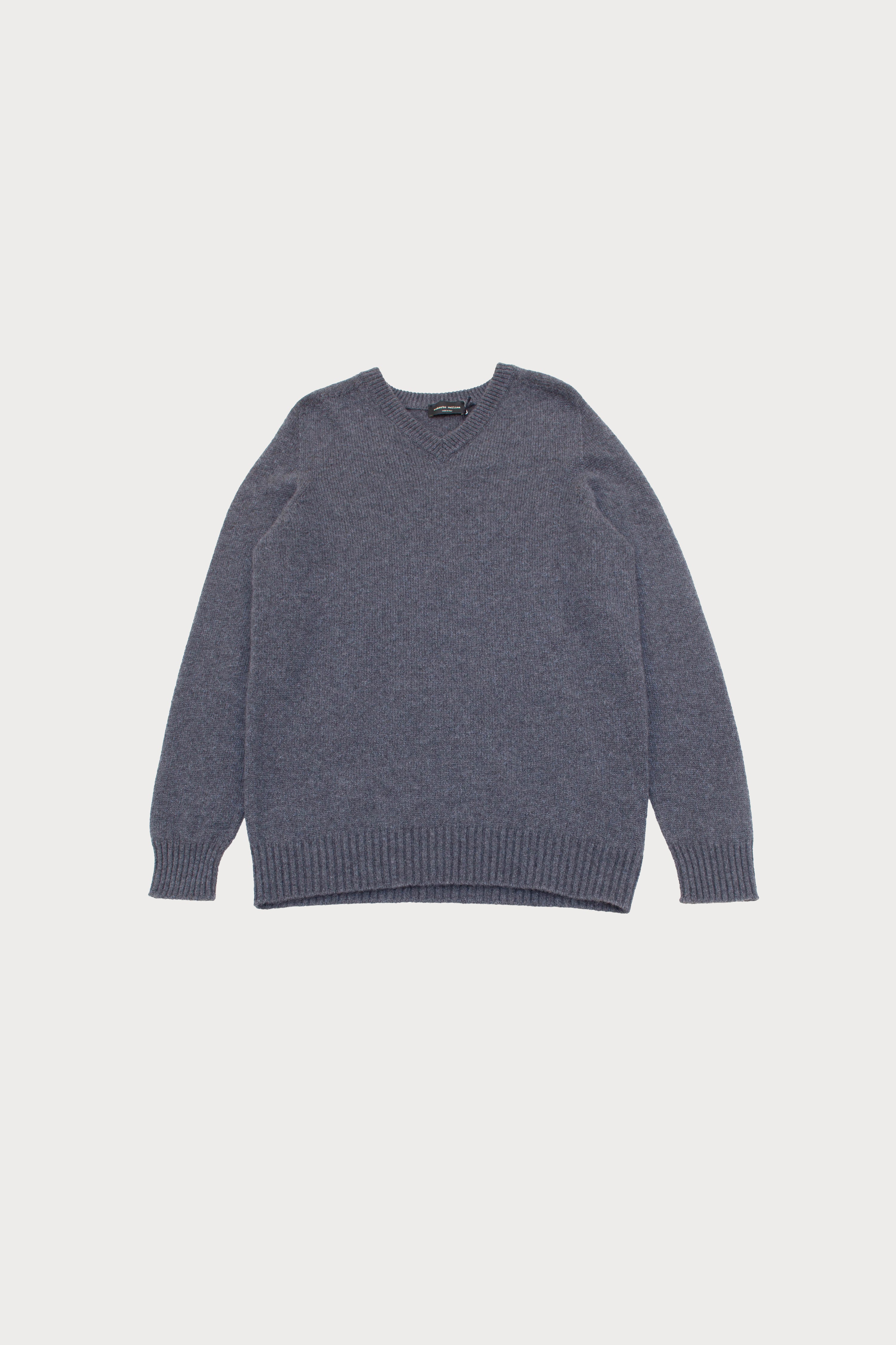 GREY CAHSMERE SWEATER