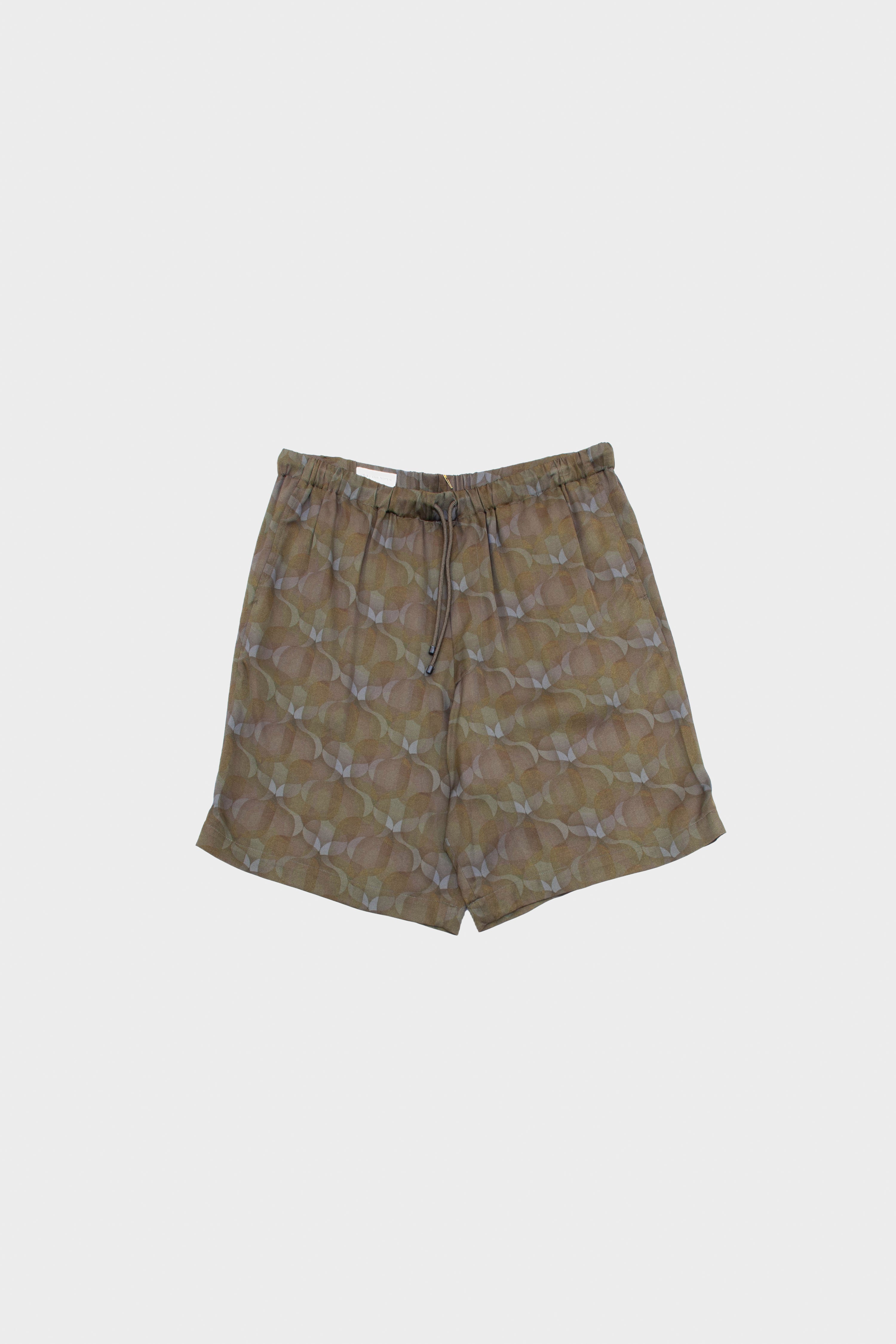 GREEN KHAKI SHORTS
