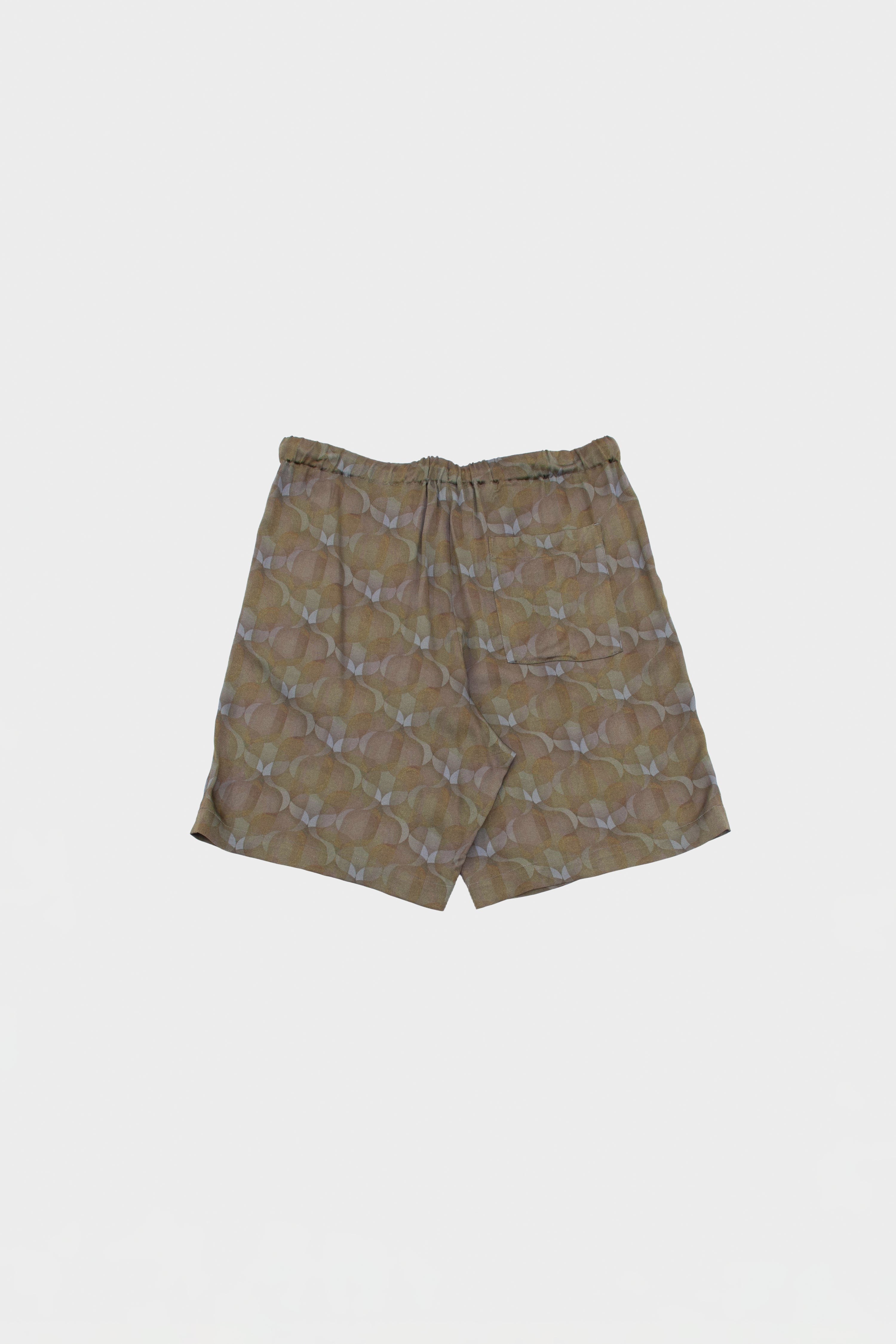 GREEN KHAKI SHORTS