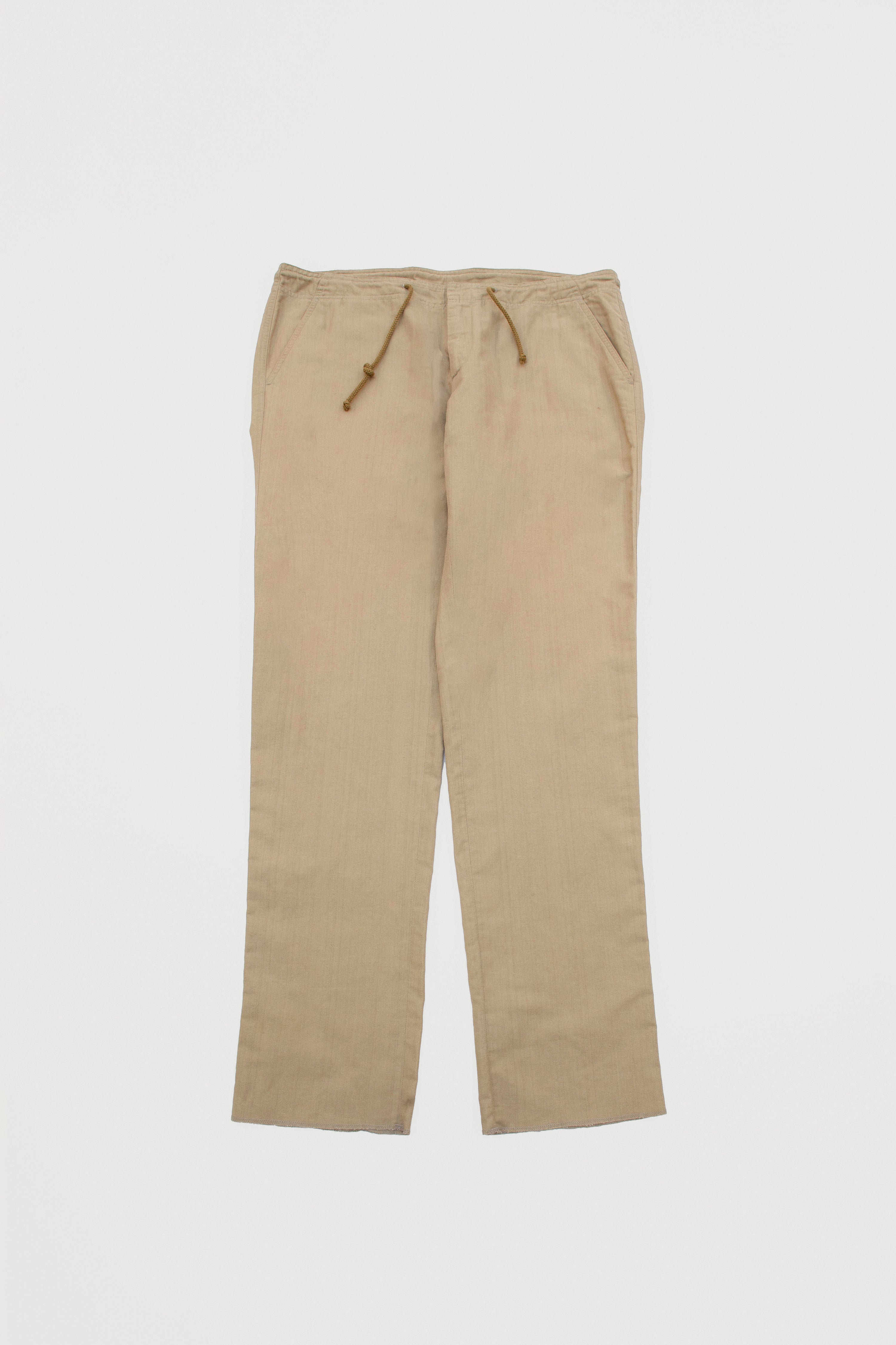 BEIGE TROUSERS